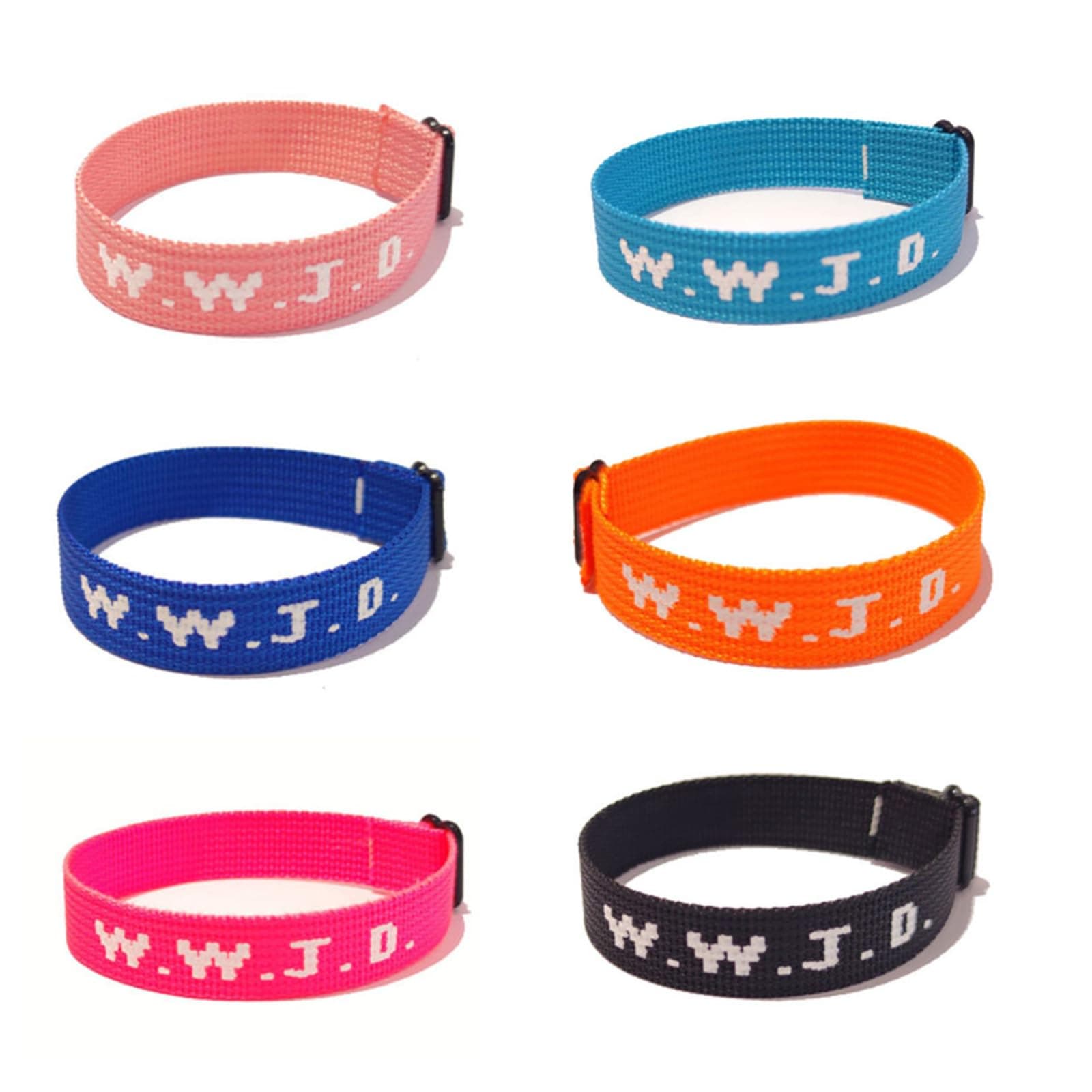 Aonklot WWJD Bracelets What Would Jesus Do Bracelets Jesus Bracelets Christian Bracelet Religious Gifts WWJD Bracelets for Men Woven Wristbands for Women