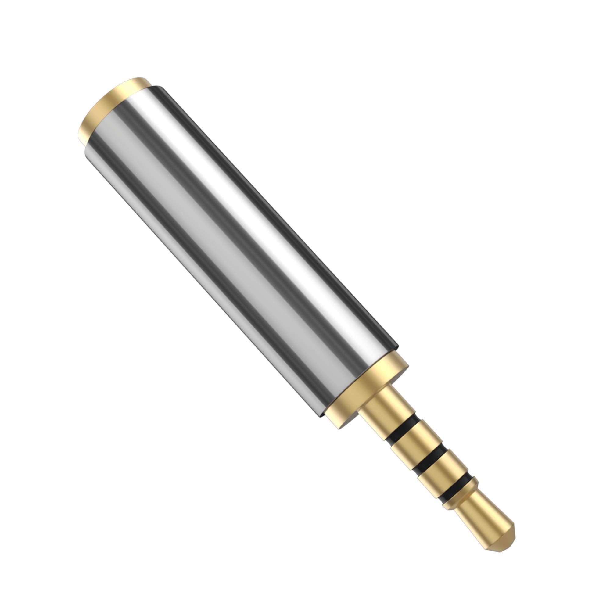 Gold Plated 2.5mm Male to 3.5mm Female Audio Adapter Converter Headphone Earphone Headset Jack - Stereo or Mono