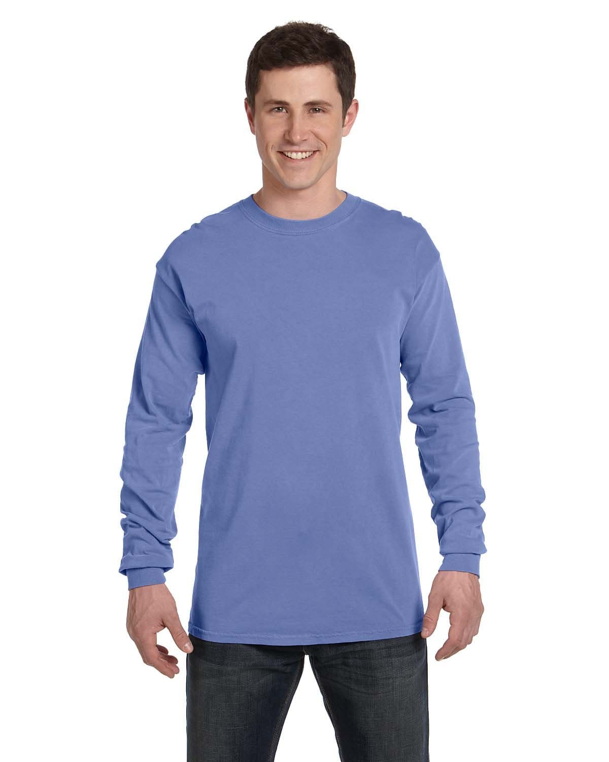 Comfort Colors Men's Adult Long Sleeve Tee T-Shirt