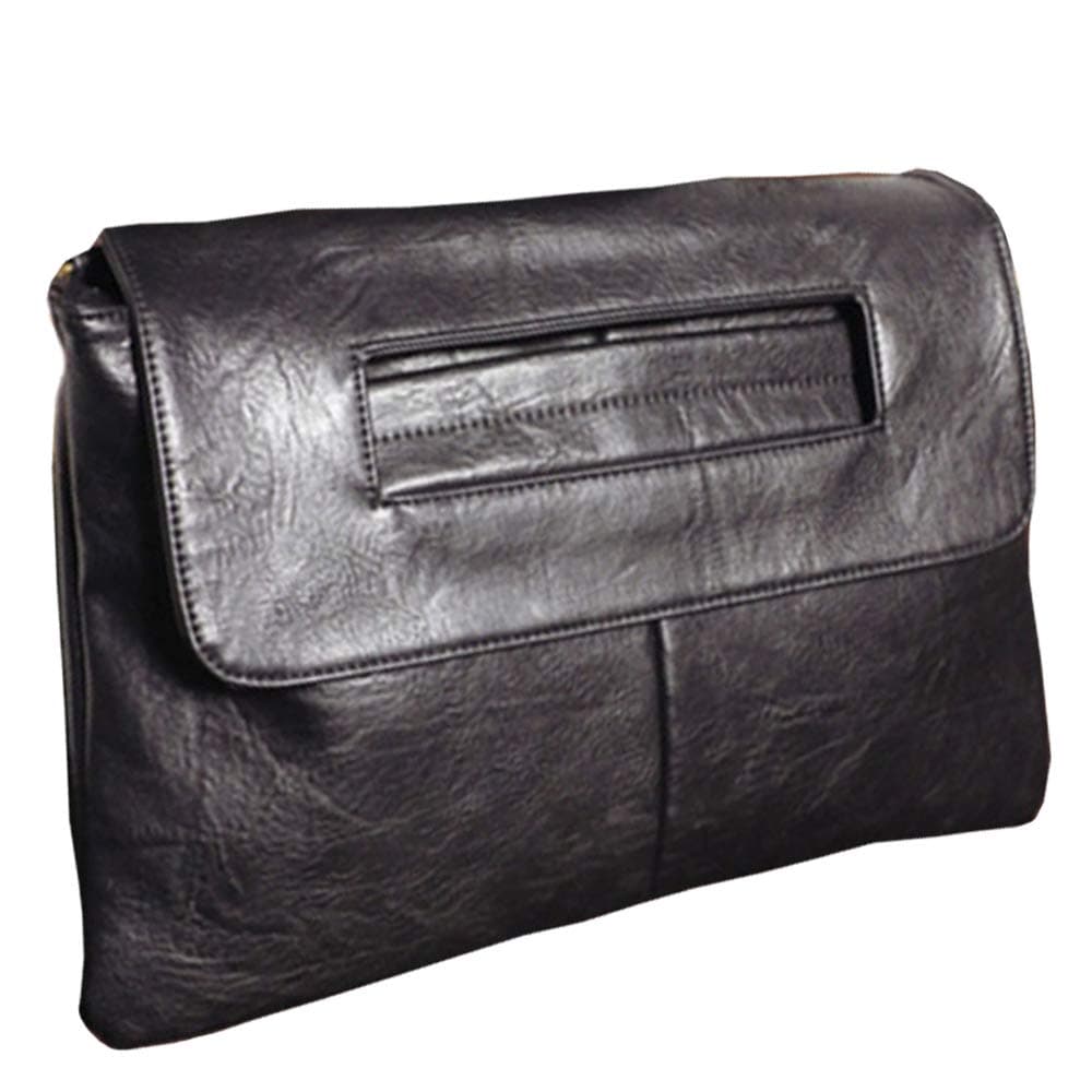 Women Handbags PU Leather Female Clutch Handbag Messenger Bag Large Solid High Capacity
