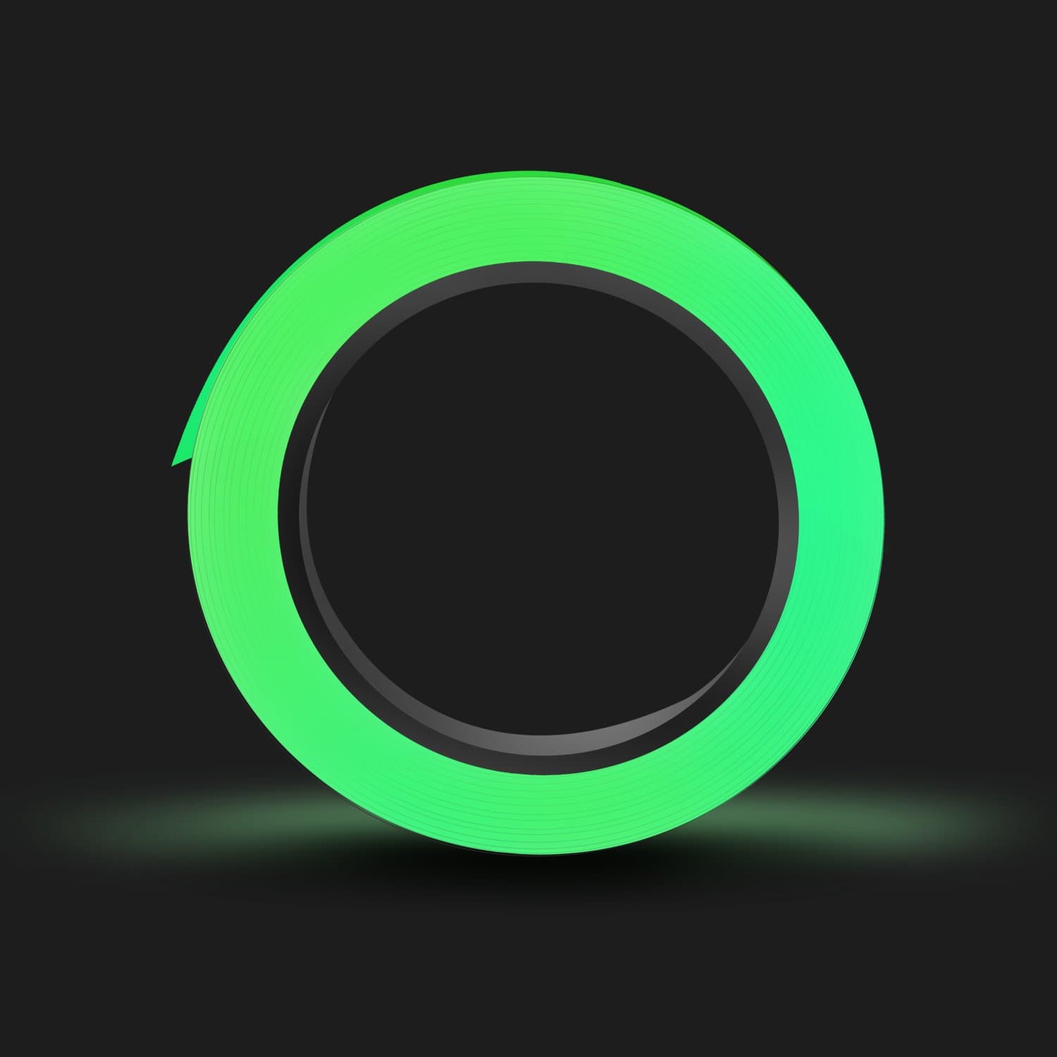 Fluorescent Tape, 10m × 15mm Waterproof Luminous Tape,Glow in the Dark Self-adhesive Tape Warning Tape Stage Supplies