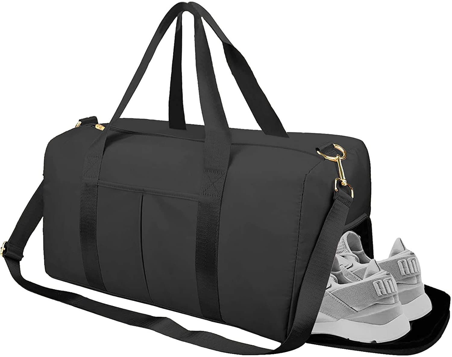 Men and Women Gym Bag (Black)