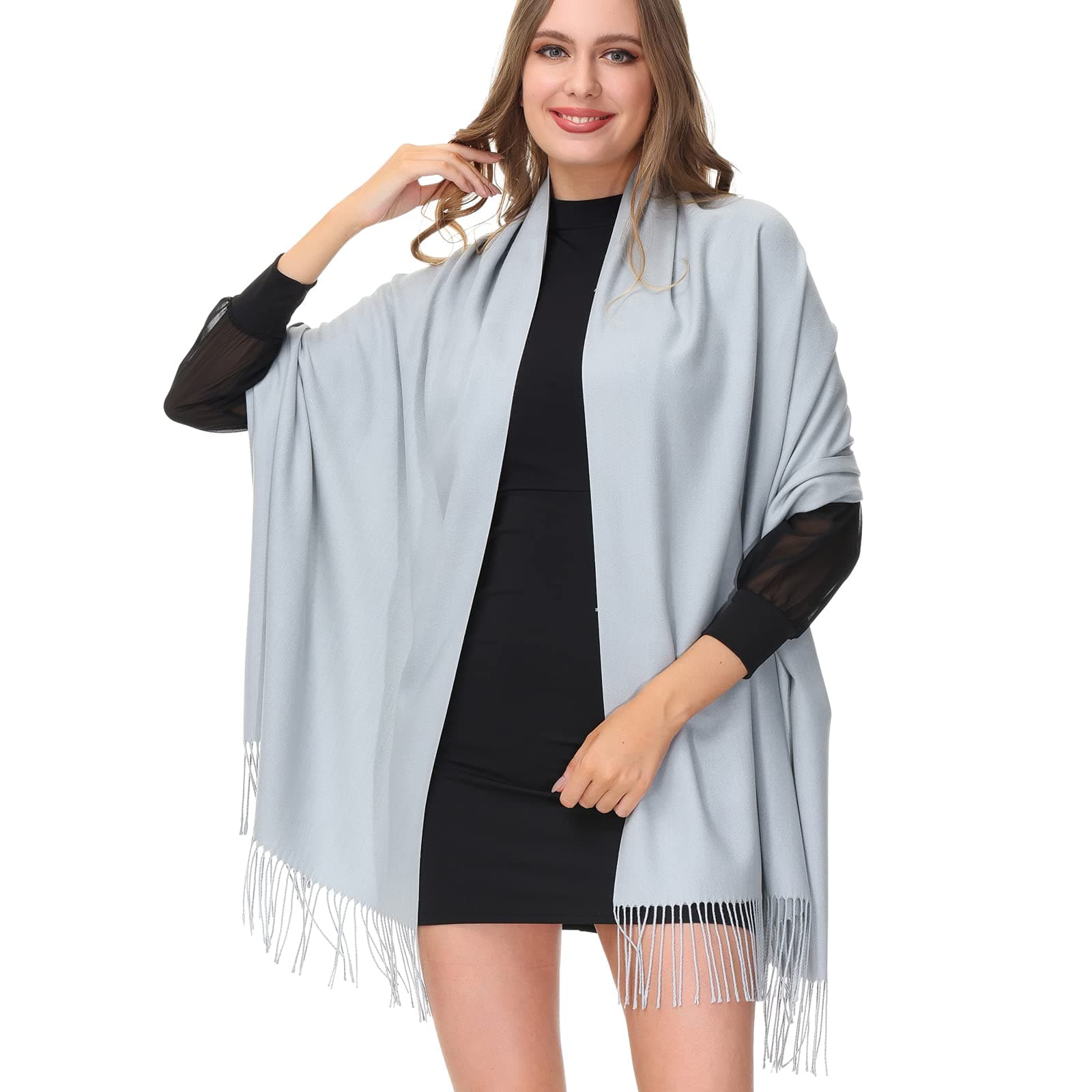 Pashmina Shawl Wraps Cashmere Feel Soft Scarves Winter Warm Fashion Scarf Women Evening Dresses Wedding Bridesmaid