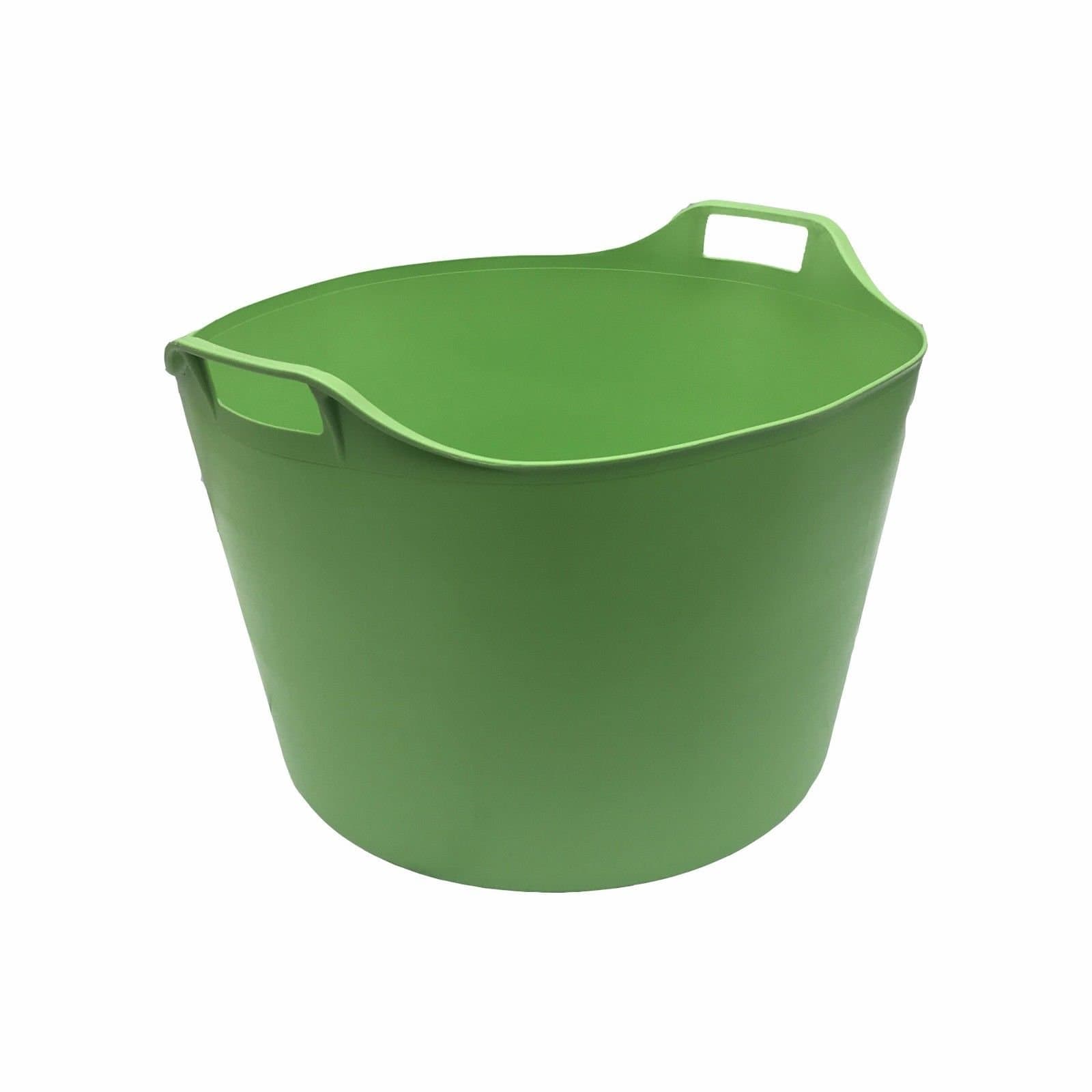 76 LITRE EXTRA LARGE LIME GREEN FLEXI TUB