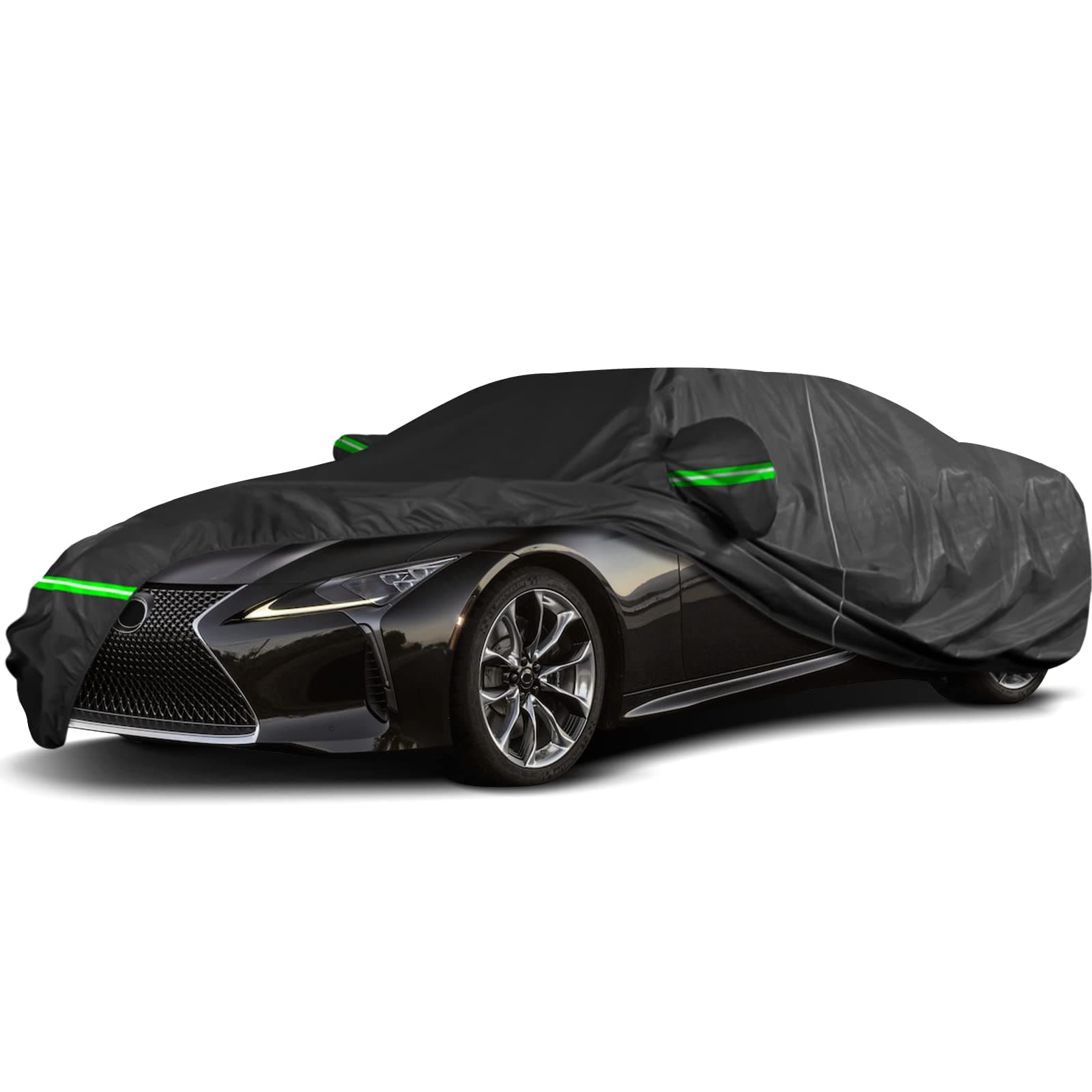 WinsyisonWinsyison Waterproof Car Covers for Lexus LC 500 500h 2018-2023 Car Cover Waterproof All Weather Sun Rain UV Dust Protection Outdoor Indoor Full Car Covers with Zipper Door (LX-625)