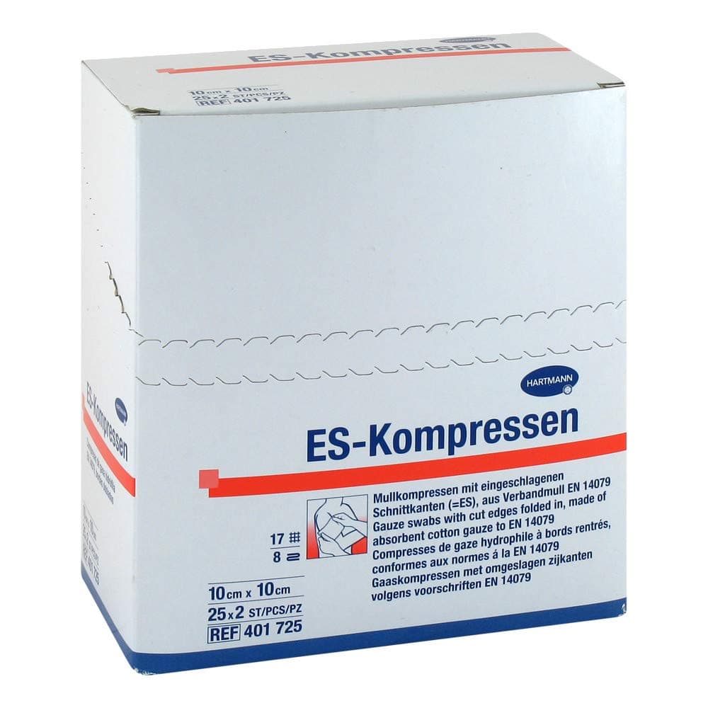 ES-Kompressen steril 8fach 10x10 cm, 25X2 St