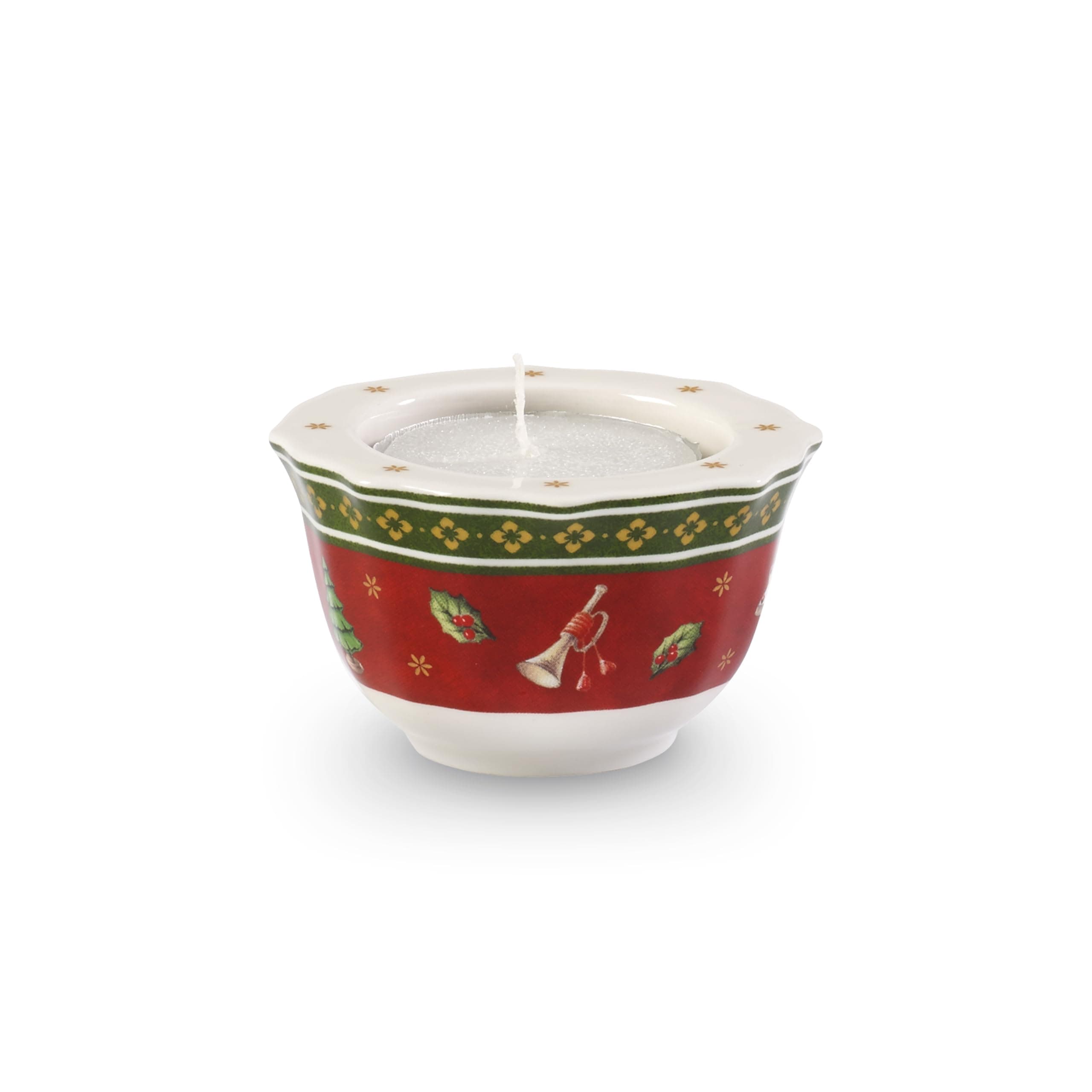 Villeroy & Boch Toy's Delight Tealightholder Red, Porcelain, Tealight