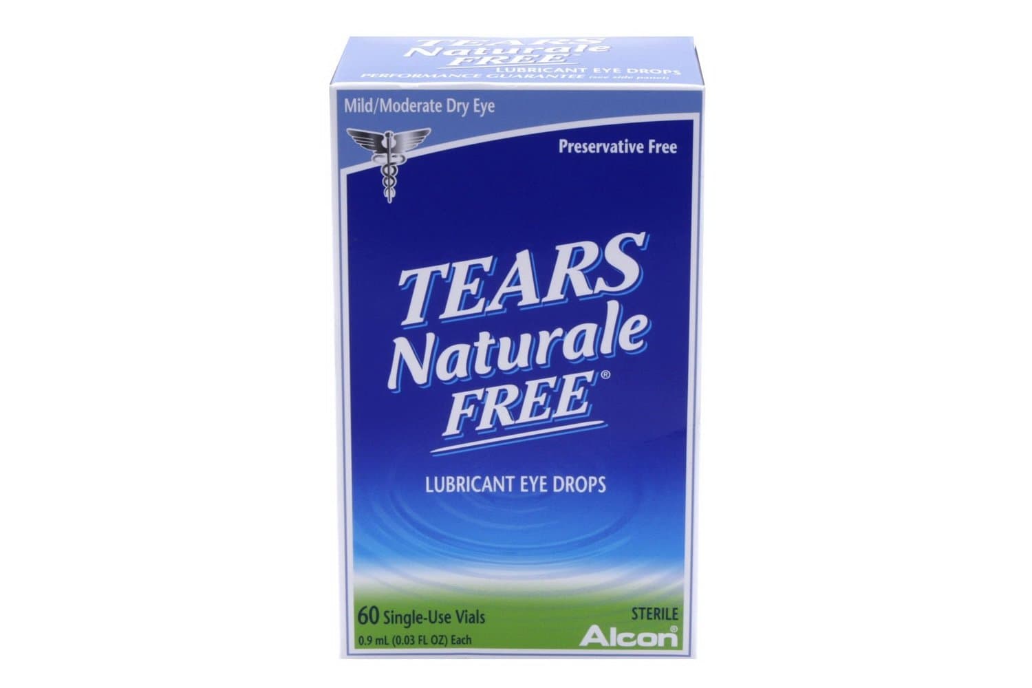Tears Naturale Tears Naturale Free Lubricant Eye Drops Single Use Vials, 60 X 0.03oz