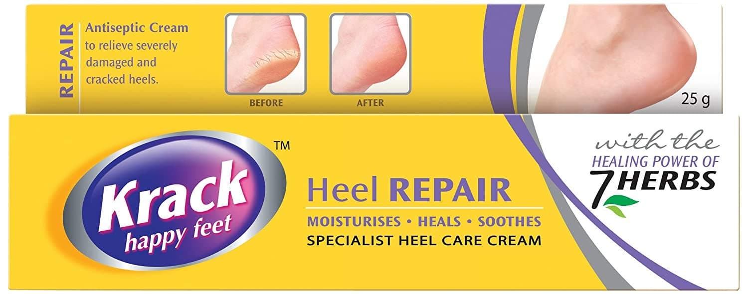 Cream for Dry Rough & Cracked Heels, Chapped Hands, Fissures & Chilblains