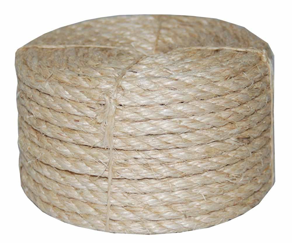 T.W. Evans Cordage Co. 22-405 3/8 in. X 50 ft Twisted Sisal Rope