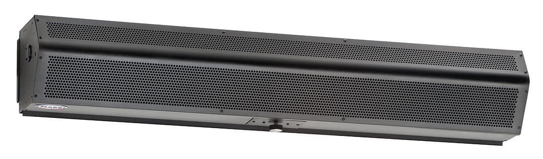 Mars Air Systems - LPN236-1UA-OB - Low Profile Air Curtain, 3 ft Max. Door Width, 7 ft Max. Mount Ht, 49 dBA @ 10 Feet, 1800 fpm