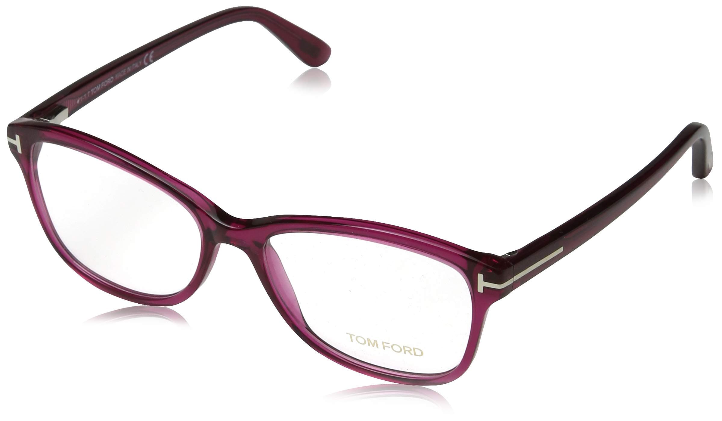 Tom Ford Women's Brille FT5404 075 53 Optical Frames, Pink (Rosa), 53.0