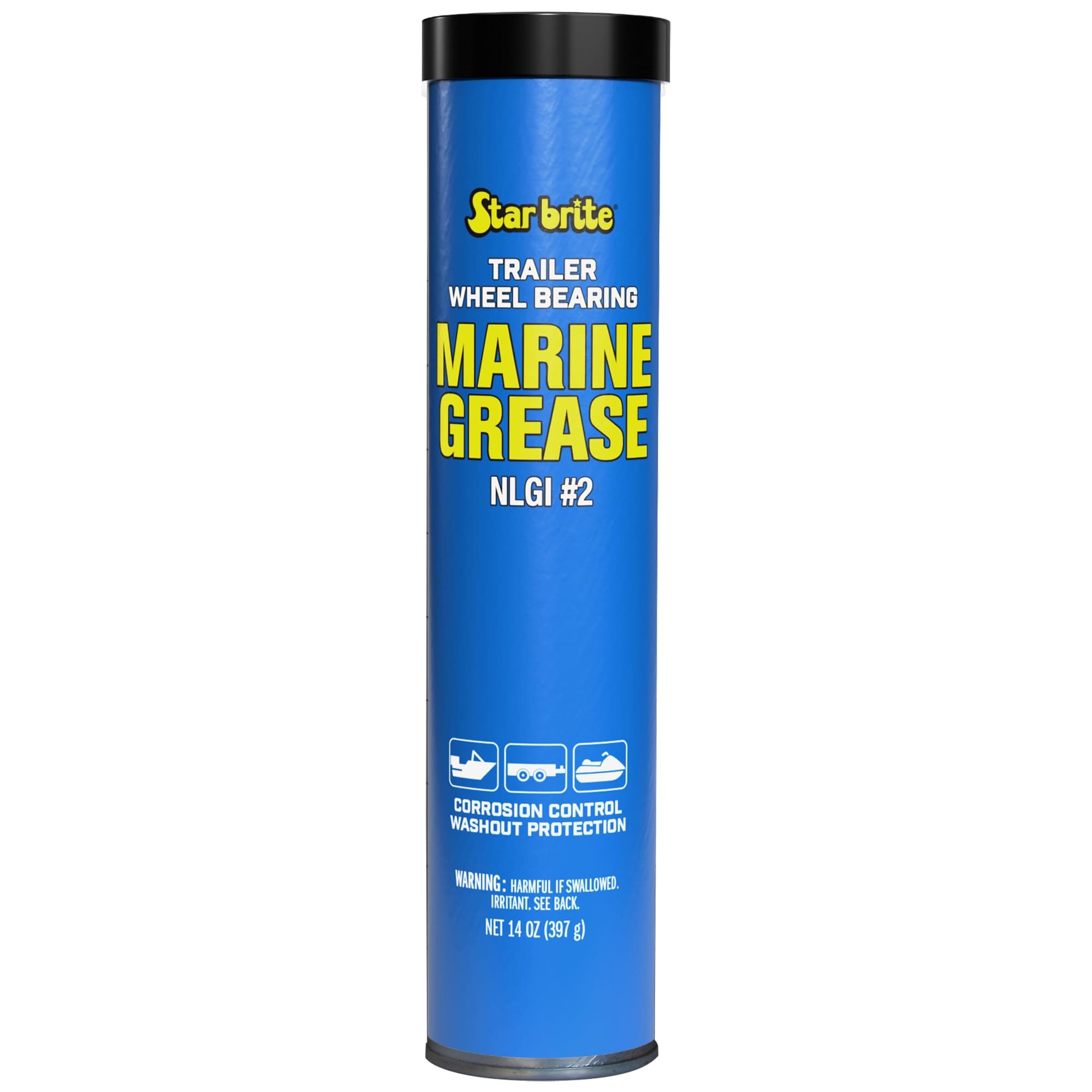 STAR BRITE Trailer Wheel Bearing Grease NLG#2 - Advanced Marine-Grade Protection Against Rust, Corrosion & Water Washout