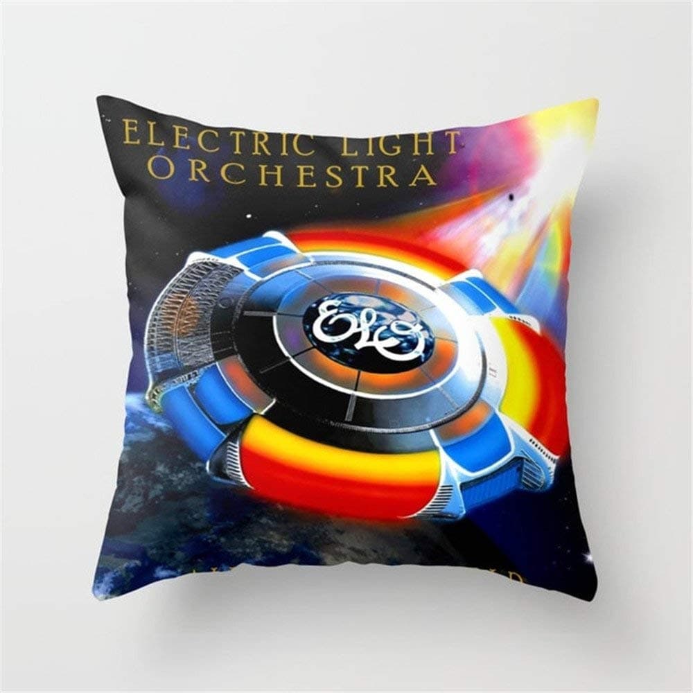 ELO ALBUM COVER Throw Pillow Cushion Cover 18x18