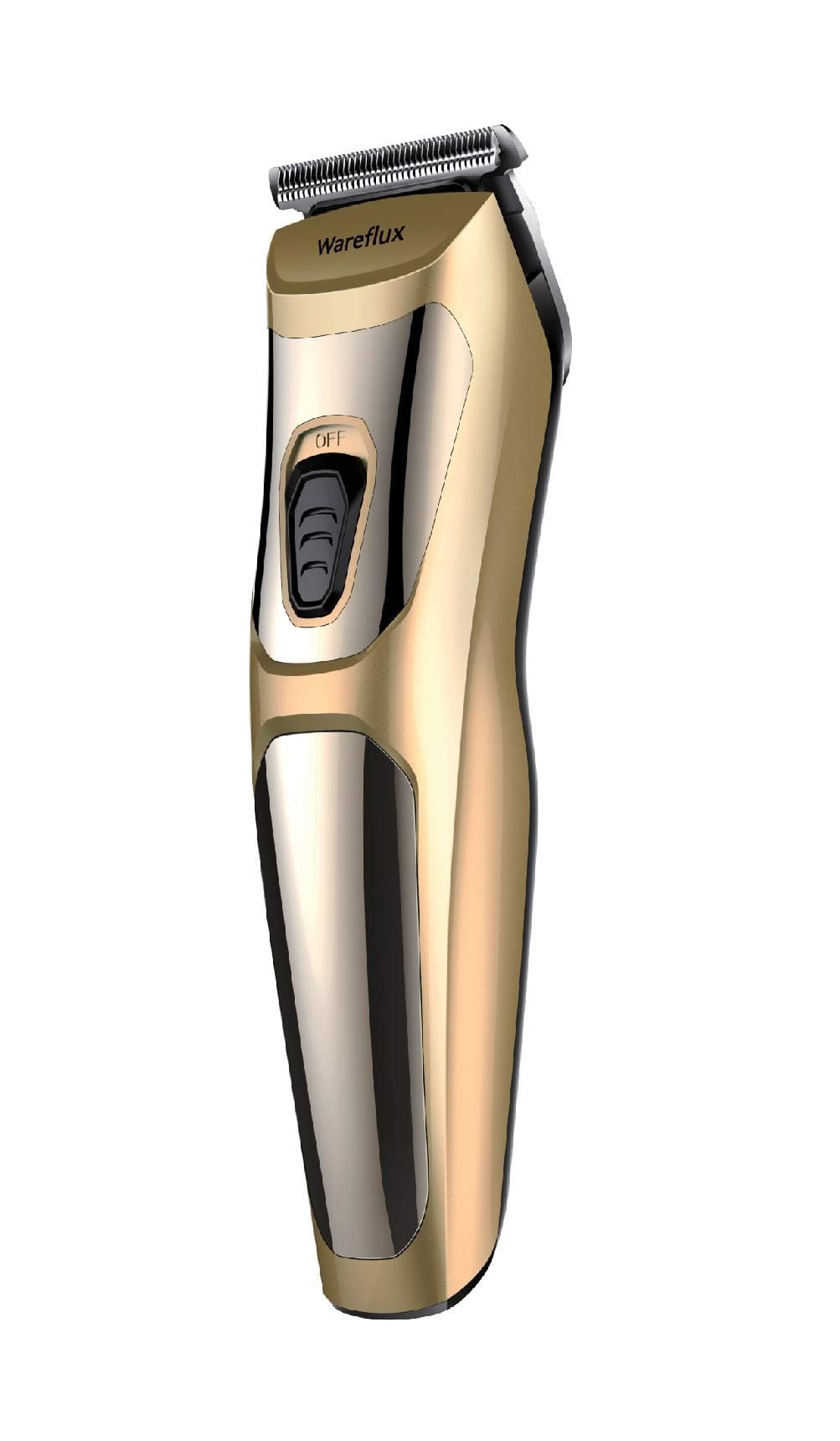 Wareflux Men's Multi Grooming Kit | Face, Head and Body - All-in-one Trimmer | Cordless - Golden