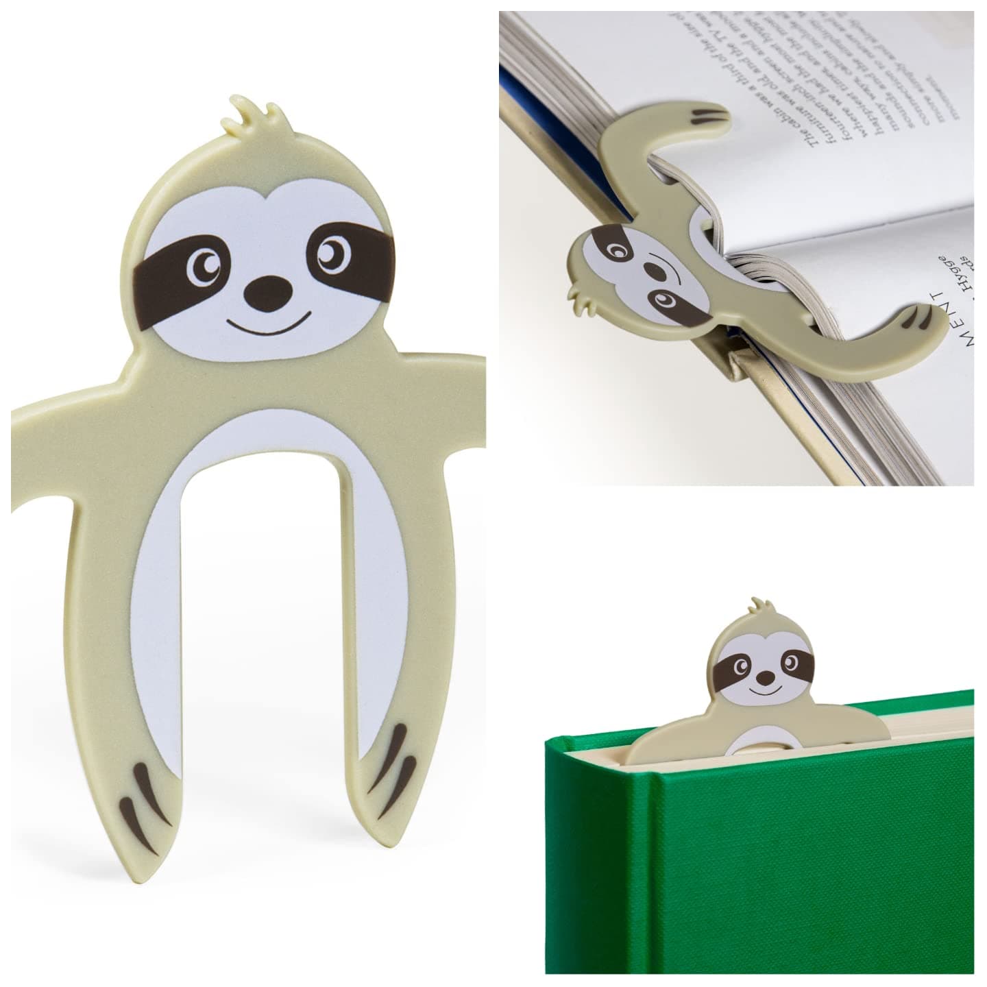 Page Pals Bookmark Bookholder | Page Holder | Music Holder Clip | Music Paper Holder | Magazine, Cookbook | Reading in Bed at Home | Office, Desk, Kitchen Use | Novelty Reading Gift Idea