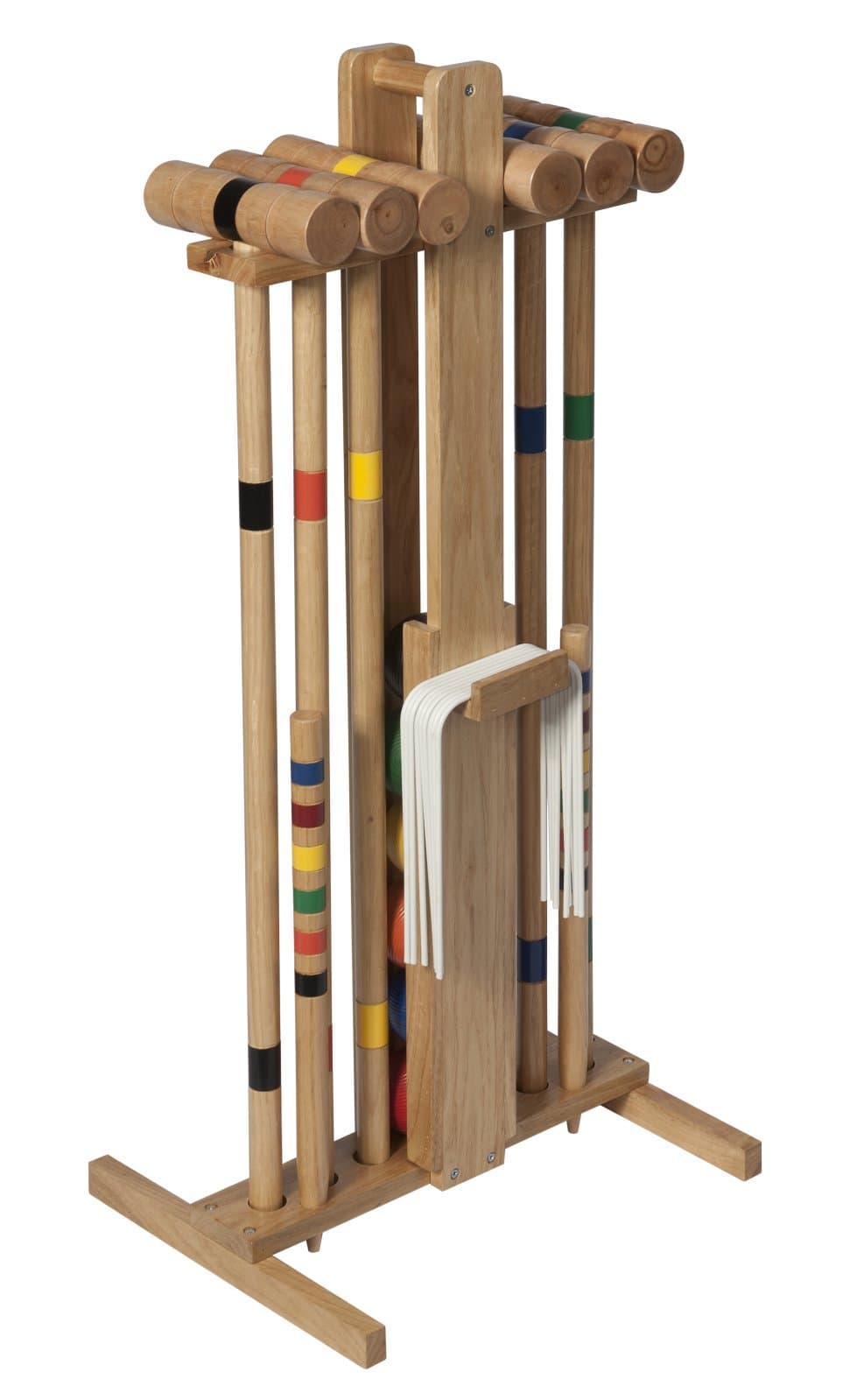 Premier 6 Player 33-Inch Croquet Set with Stand