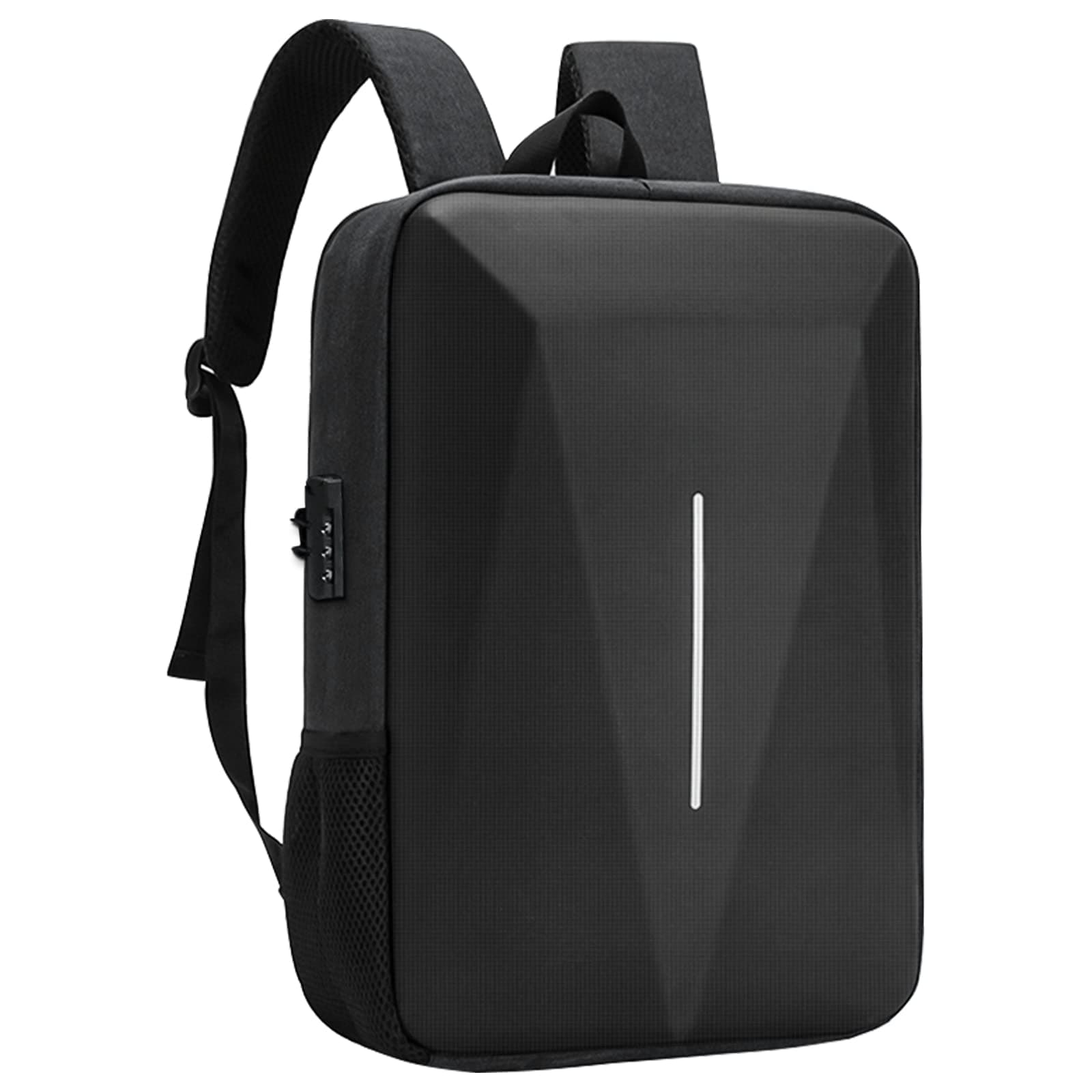 Business Laptop Backpack Travel Armored School Bag for Men for Resistant College Computer Backpack Anti-Theft Password Lock Waterproof with USB Charging Port for boy Fits 15.6 Inch Notebook