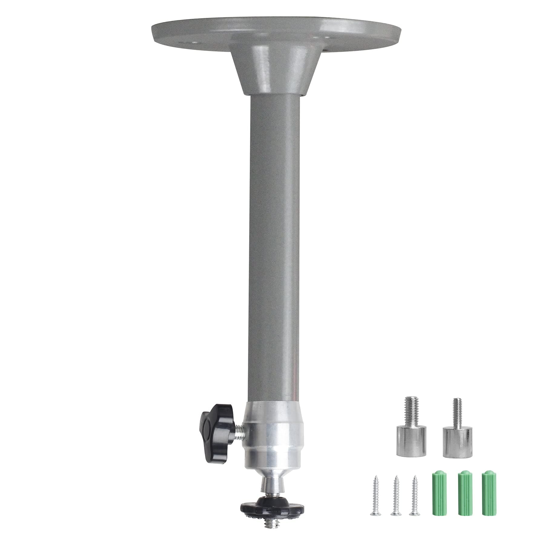 Mini Ceiling Wall Projector Mount Stand Compatible with QKK, DR.J, DBPOWER, Anker, VANKYO, AAXA, Jinhoo, PVO, TMY, AuKing and Most Other Mini Projector (175mm, Gray)