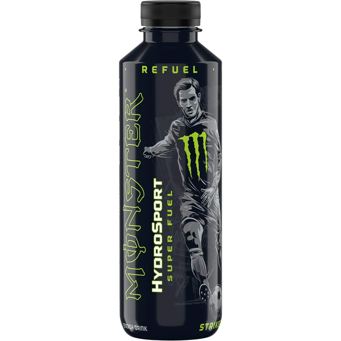 Monster Refuel HydroSport Super Fuel Energy Zero Sugar Fitness Drink 12x650ml (Striker Green)