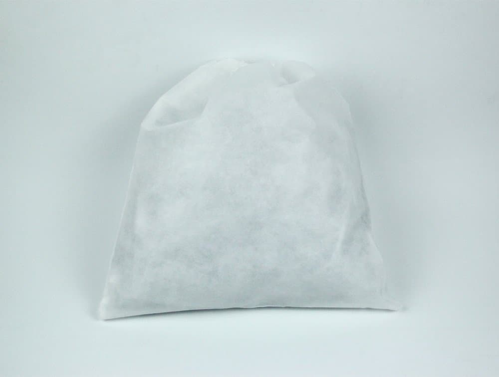 White Protective bag for handbags, shoes, belts, accessories / dust bag / drawstring bags / multipurpose bag / nonwoven bags / stuff bag-Medium (38x40cm)/Pack of 2