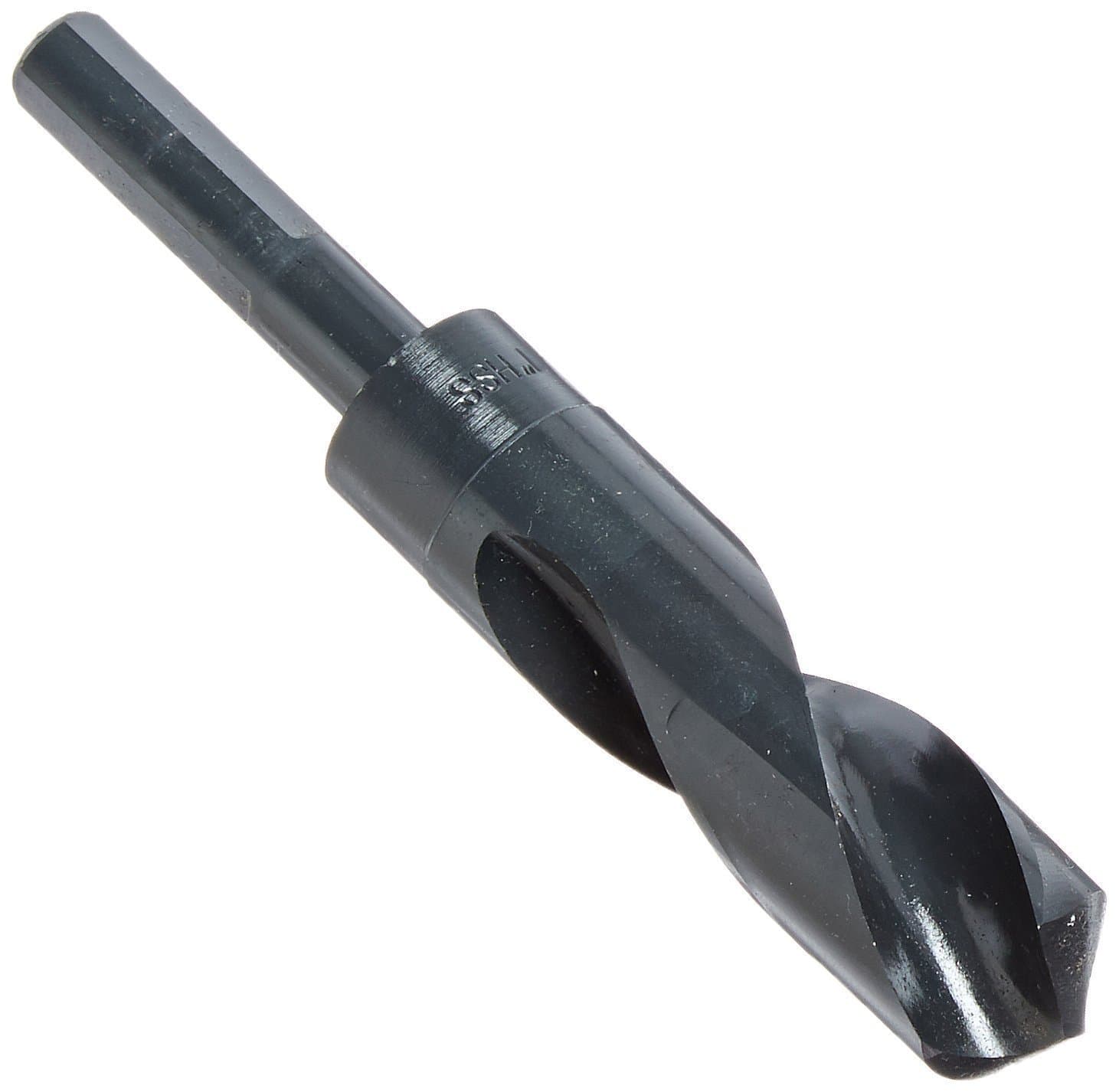 Drill America - DWDRSD19/32 19/32" Reduced Shank High Speed Steel Drill Bit with 1/2" Shank, DWDRSD Series