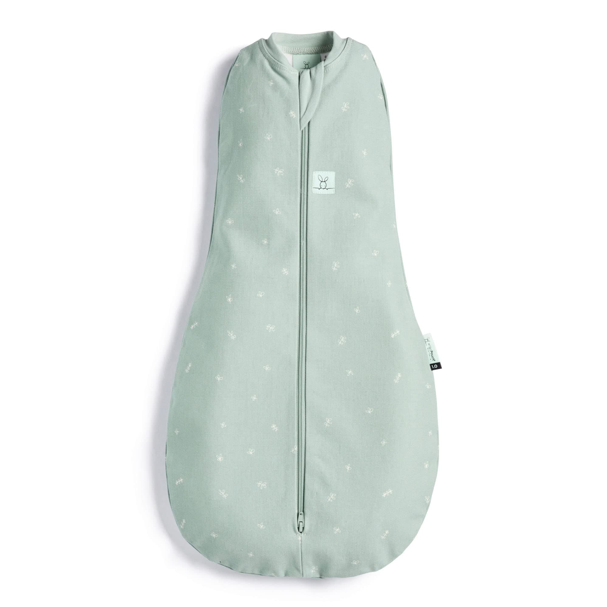 Cocoon Swaddle Sack 0.2 TOG - Baby Sleep Sack, Gentle Snug Fit Helps Calm Startle Reflex, Ideal for Arms In/Out Sleeping, Soft Breathable Fabric for Better Sleep (0-3 Months, Sage)