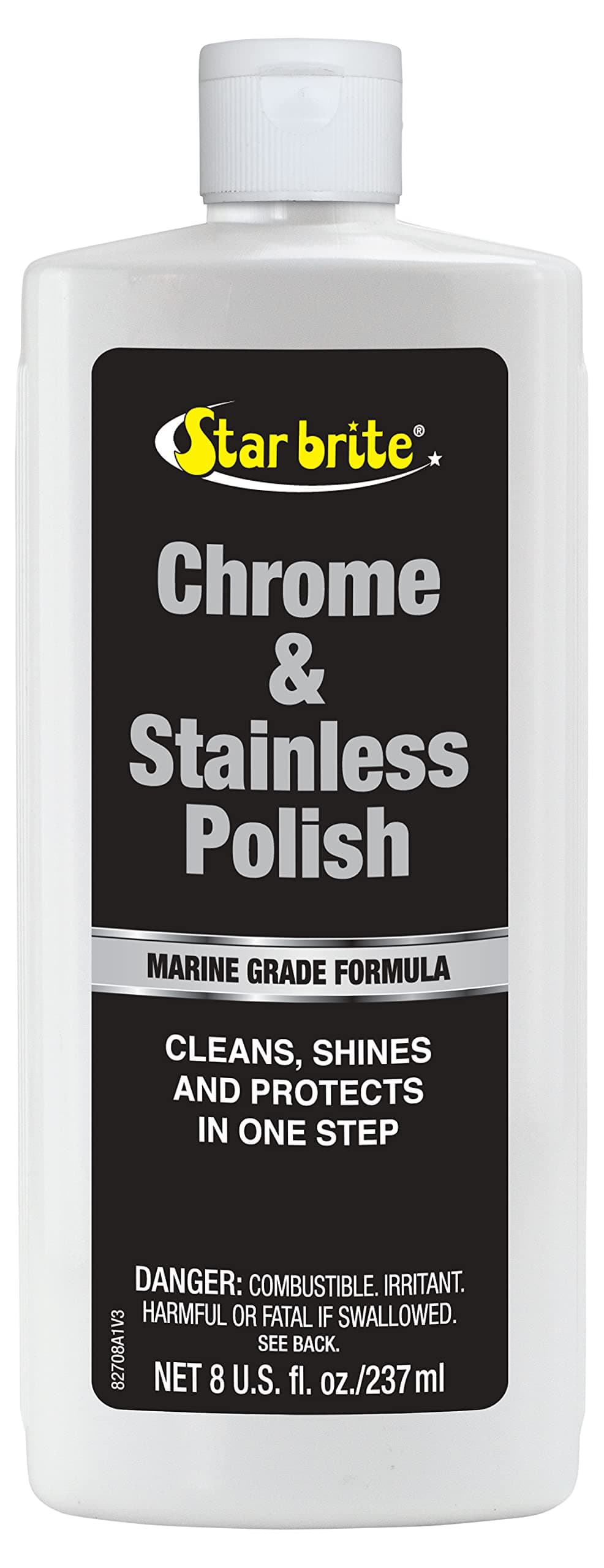 STAR BRITE 82708 Marine Grade Chrome & Stainless Steel Cleaner, Polish & Protectant (082708)