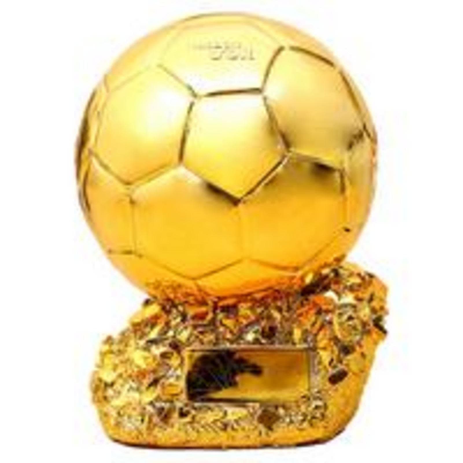 PIGMANA 2022 Worlds Cup Football Trophies, Golden Ballon Football Trophy,Soccer Champions League Trophy, Golden Ball Soccer Trophy, Best Player Awards Memorial Gifts, 15cm