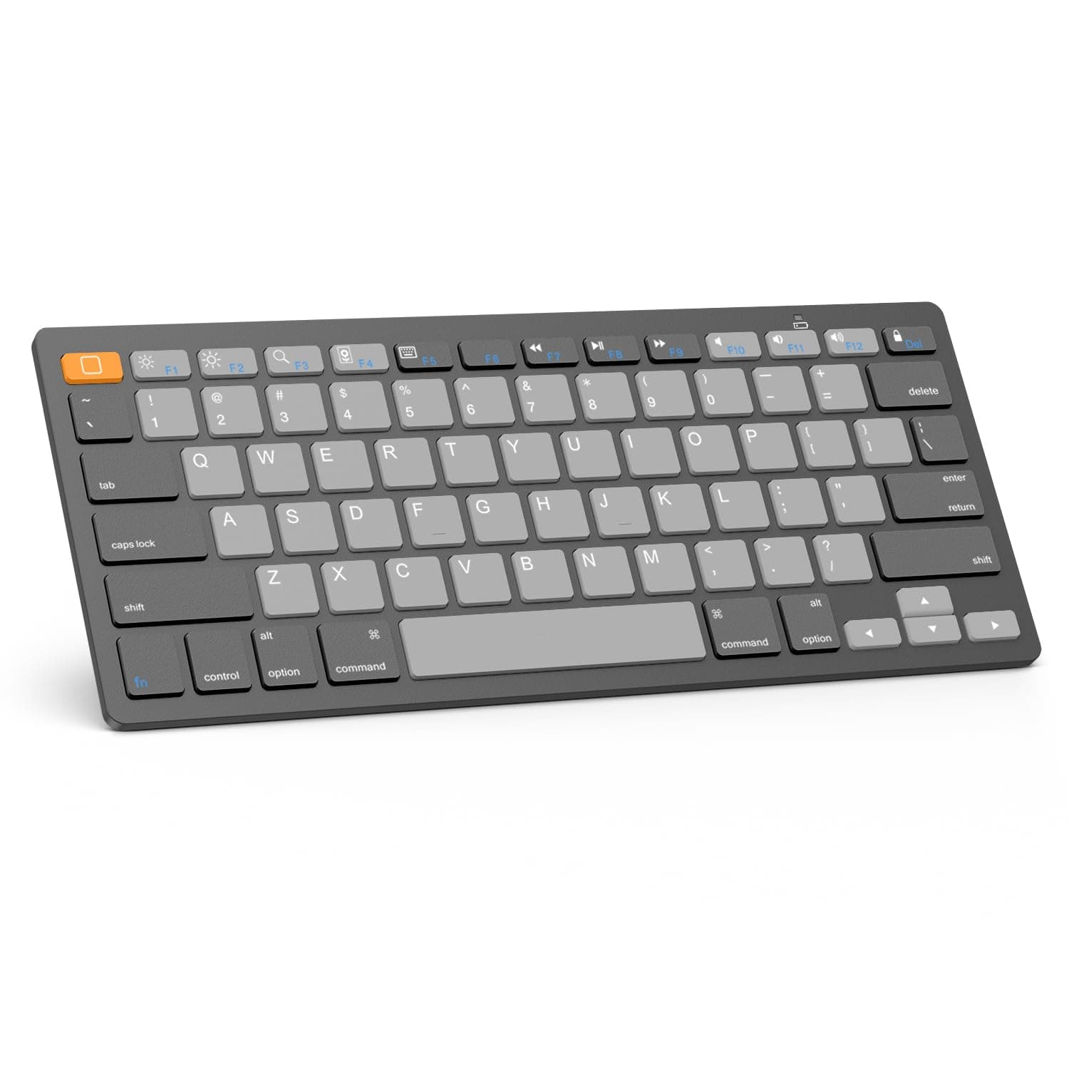 OMOTON Bluetooth Keyboard Compatible with iPad 10th Generation, iPad 10.2 (9th/8th/7th), iPad Pro 13/12.9/11 inch, iPad Air/Mini and More Bluetooth Enabled Devices, Graphite Gray