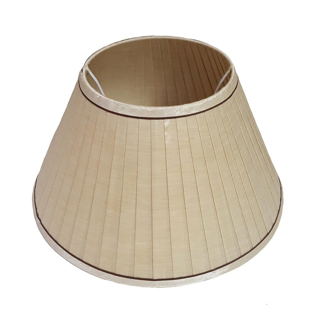 Kaykraft14" Pleated Ceiling Table Lamp Shade - Cream