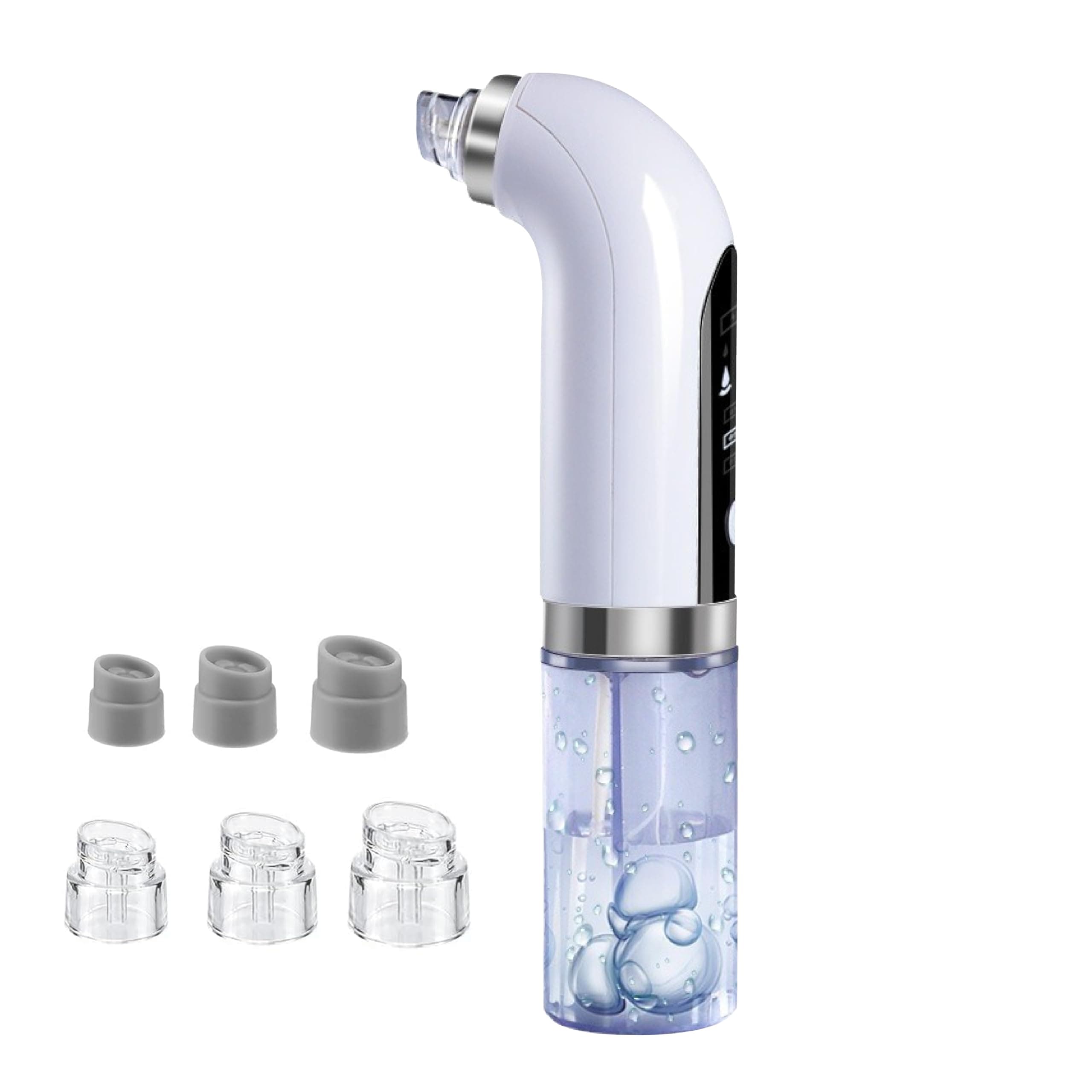 NexLev Multi-Function Blackhead Remover| Electric Derma suction Machine | Acne Pimple Pore Cleaner Vacuum Suction| Hydro Facial Cleanser Device for Nose & Skin Care| for Men and Women| BR-01