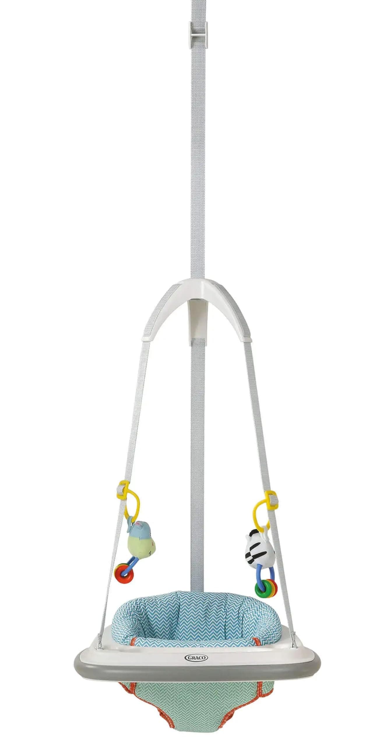 Bumper Jumper Doorway Jumper. Bounce, Play and Entertain Your Baby. Suitable from 6 Months to 12 Months (max. 12kg), Caravan