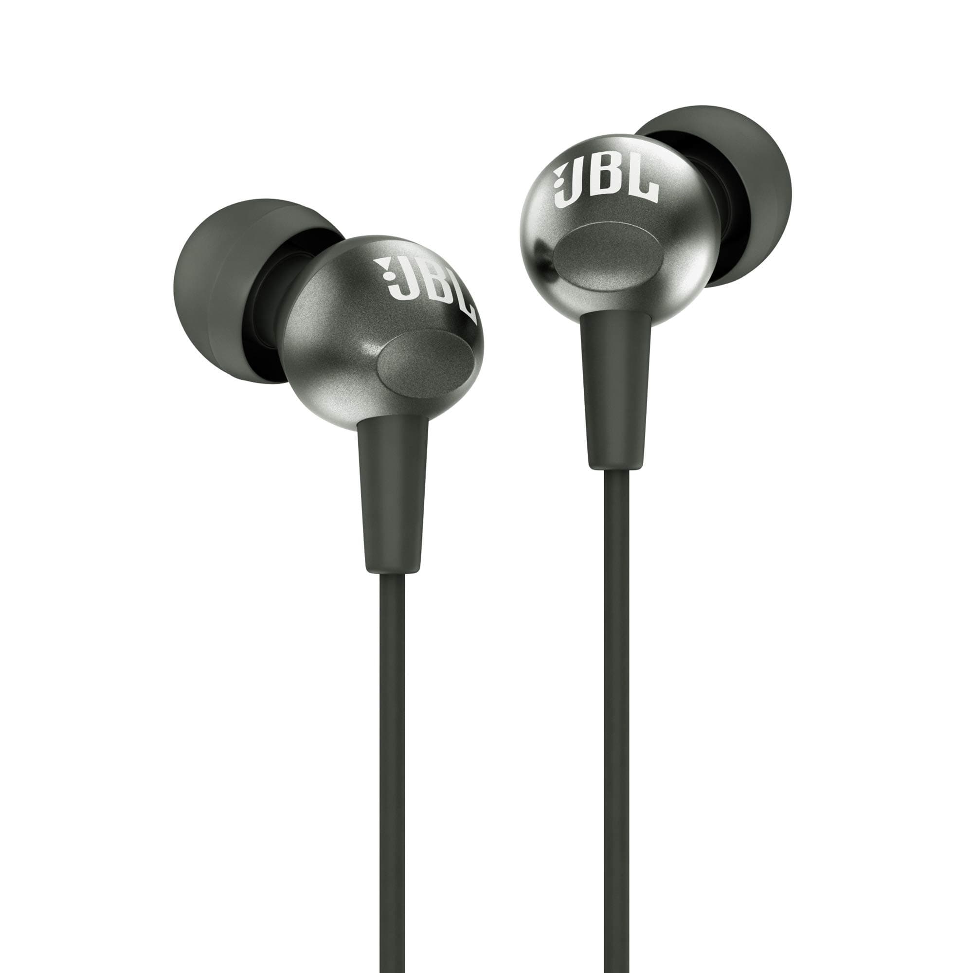 (Refurbished) JBL C200SI Wired In Ear Headphone with Mic (Gun Metal)