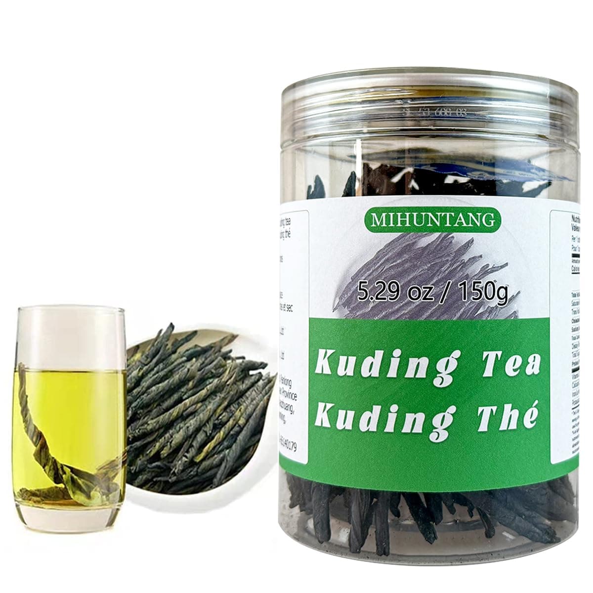 Kuding Tea 5.29 oz Kudingcha Green Tea Kuding New Tea 苦丁茶150g