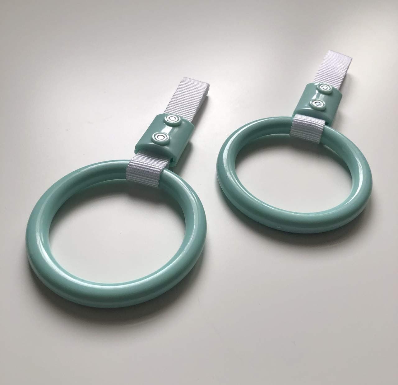 Sakura Zen Circle Teal JDM TSURIKAWA Subway Ring Train Bus Handle Sold AS A Pair ドリフトカー