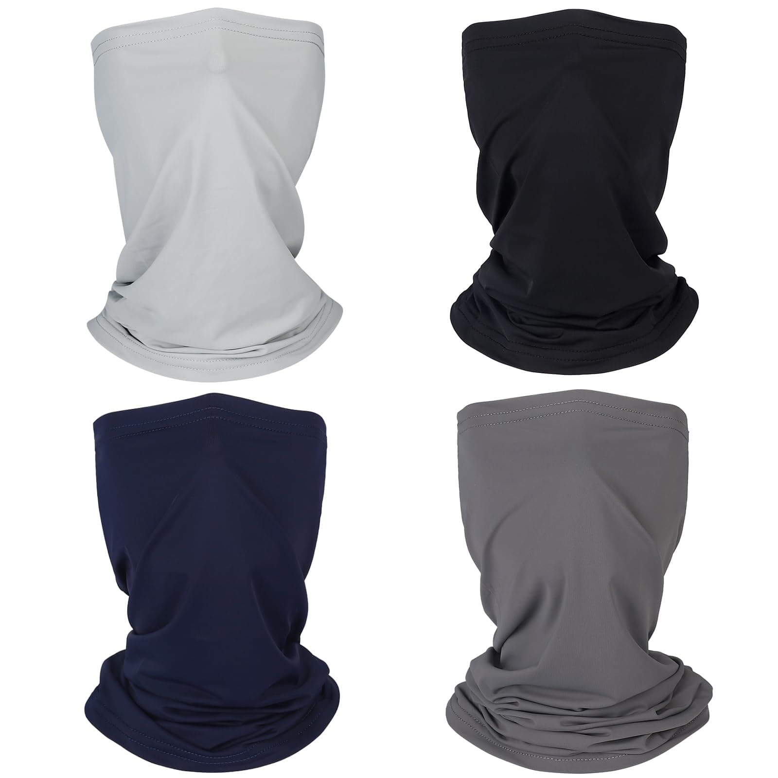Summer Cooling Neck Gaiter Face Mask Breathable Balaclava, UV Protection Wind Dust Proof Face Cover Scarf