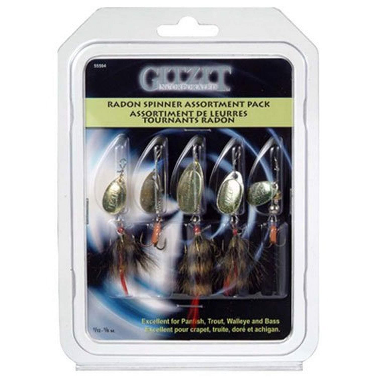 Maurice Sporting Goods 55504 5PK SM Radon Spinner