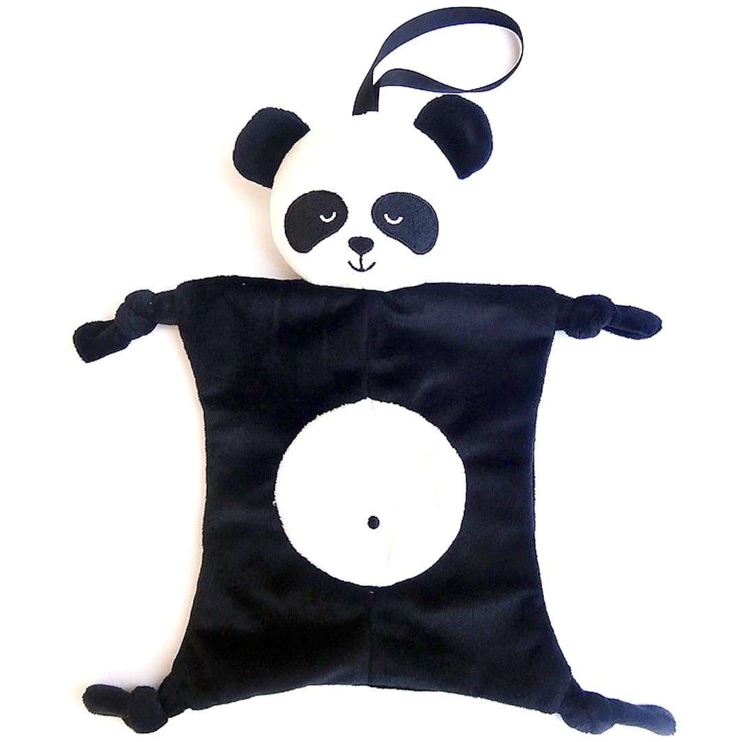 Cuddty Security Blanket Newborn Baby Sleeping Soother Towel Doll New Mon Gifts(Panda)