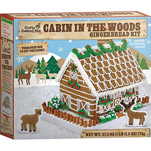 Crafty Cooking Kits Cabin in the Woods Kit, Gingerbread, 27.3 Ounce