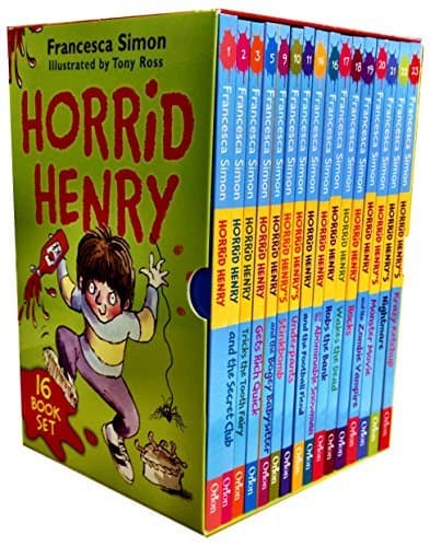 Horrid Henry 16 Books Collection Box Set by Francesca Simon (2015-11-08) Paperback
