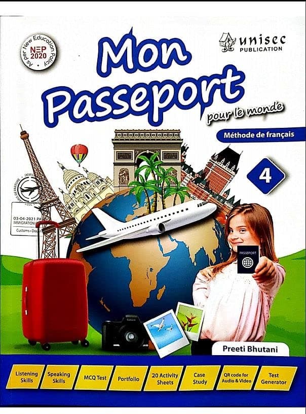 Mon Passeport - Vol. 4 | ISBN: 9789380263045 | French Textbook