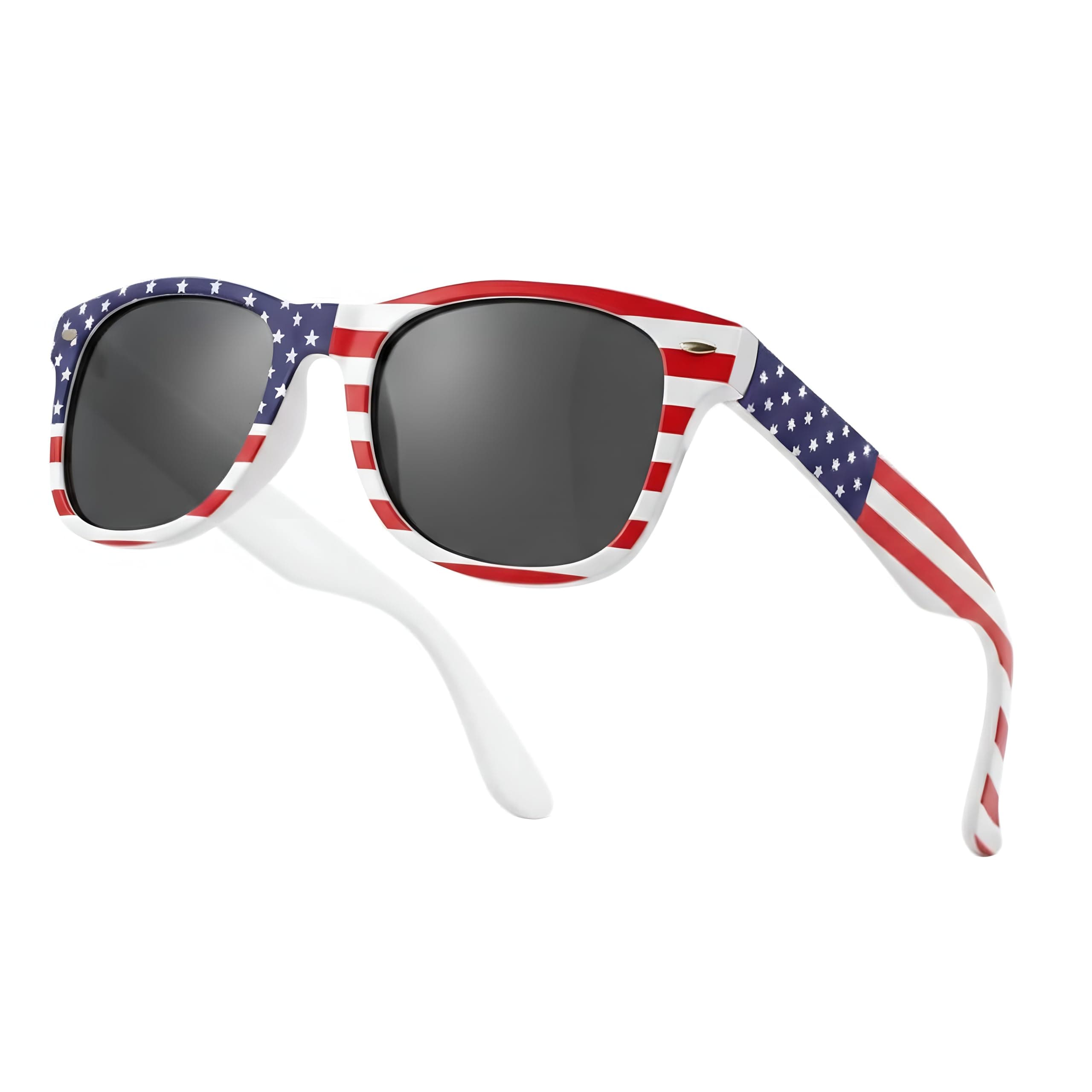 Drifter Sunglasses UV400 Protection White USA Classic Style Retro Sun Shades Eye Glasses Unisex For Men Women Travel & Fashion – Lightweight Frame Fashion Eyewear Outdoors