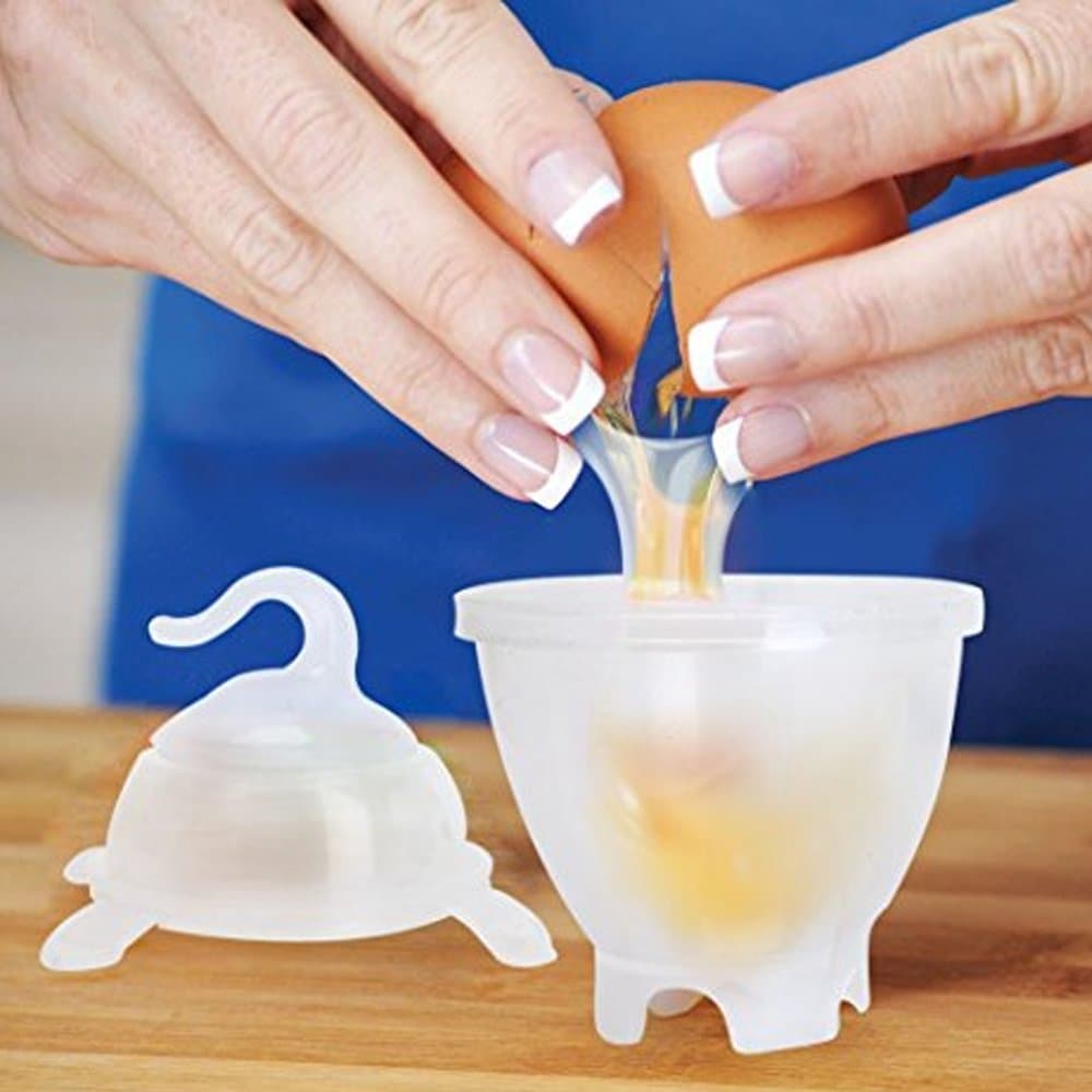 EGGSPRO Rapid Egg Cooker for Hard Boiled Eggs Without Shell - Better Than Microwave Egg Cooker - Perfect Breakfast Sandwich Maker for Dad - As Seen on TV - BPA FREE - FDA APPROVED