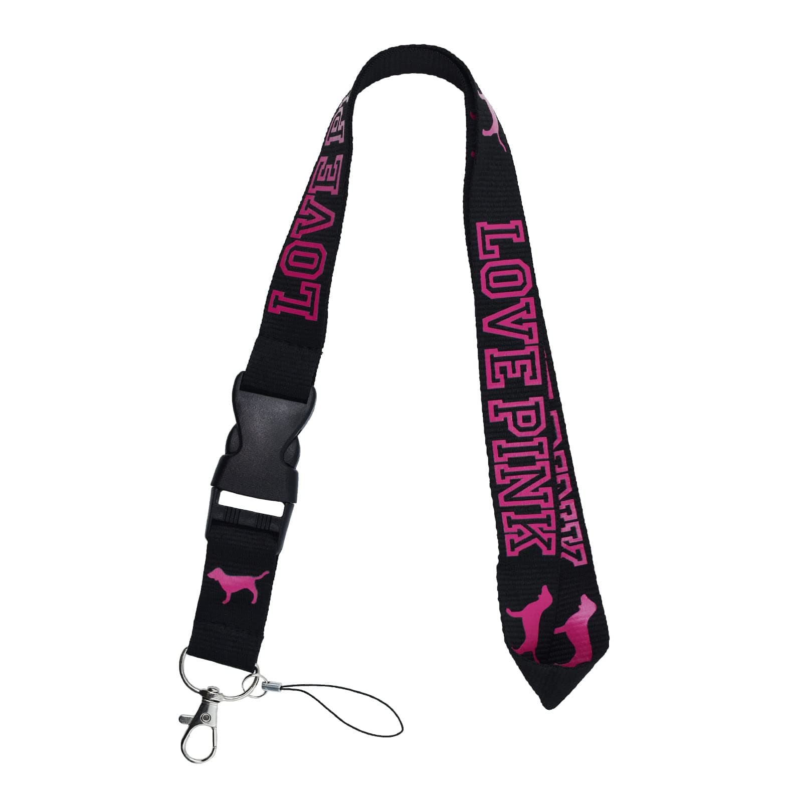 Lanyard for Keys Neck Strap Keychain ID Holder Keyring for Women Phones Bags Keys Detachable Lanyard with Release Buckle
