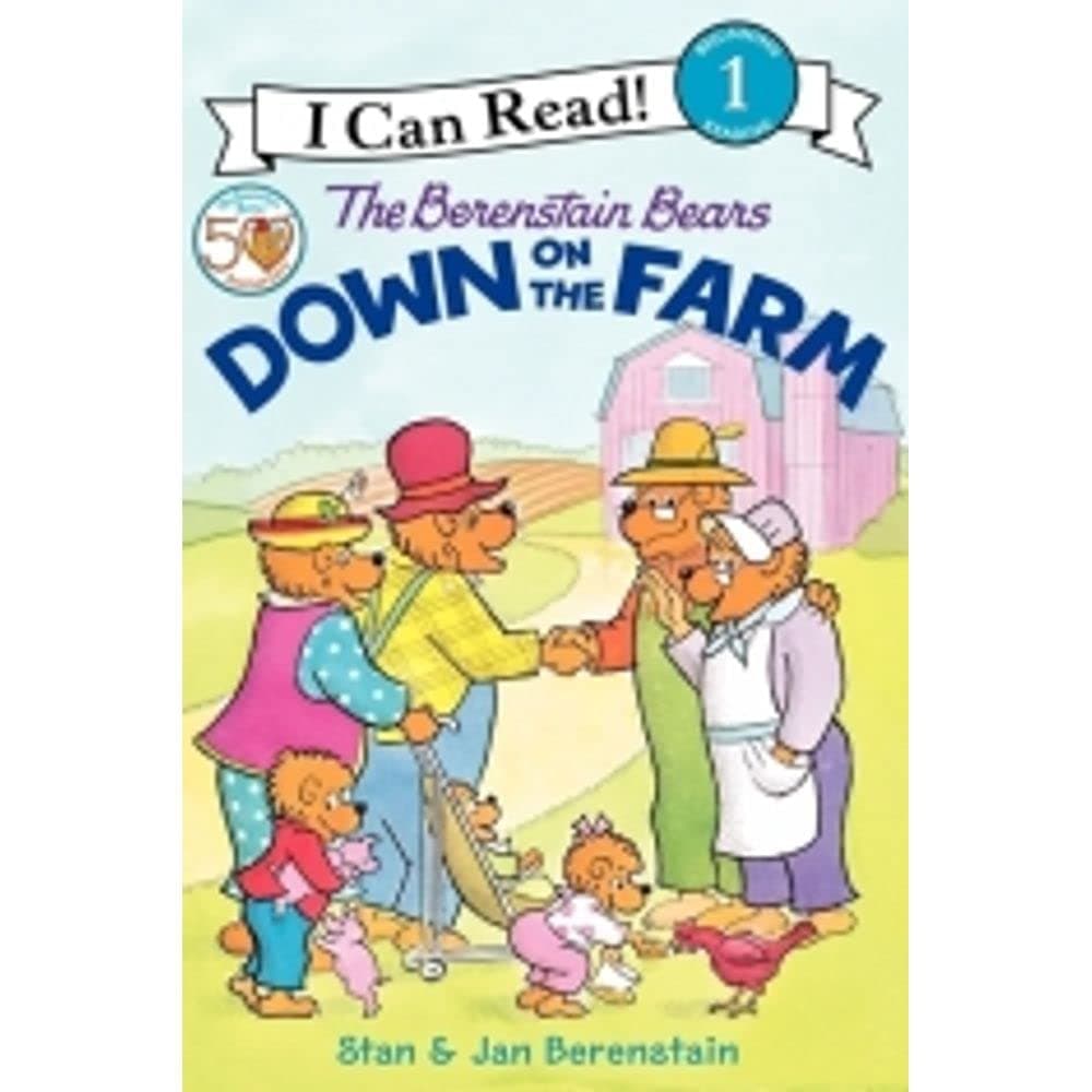 The Berenstain Bears Down on the Farm: An I Can Read Story About Farm Life for Kids (Ages 4-8) (I Can Read Level 1)