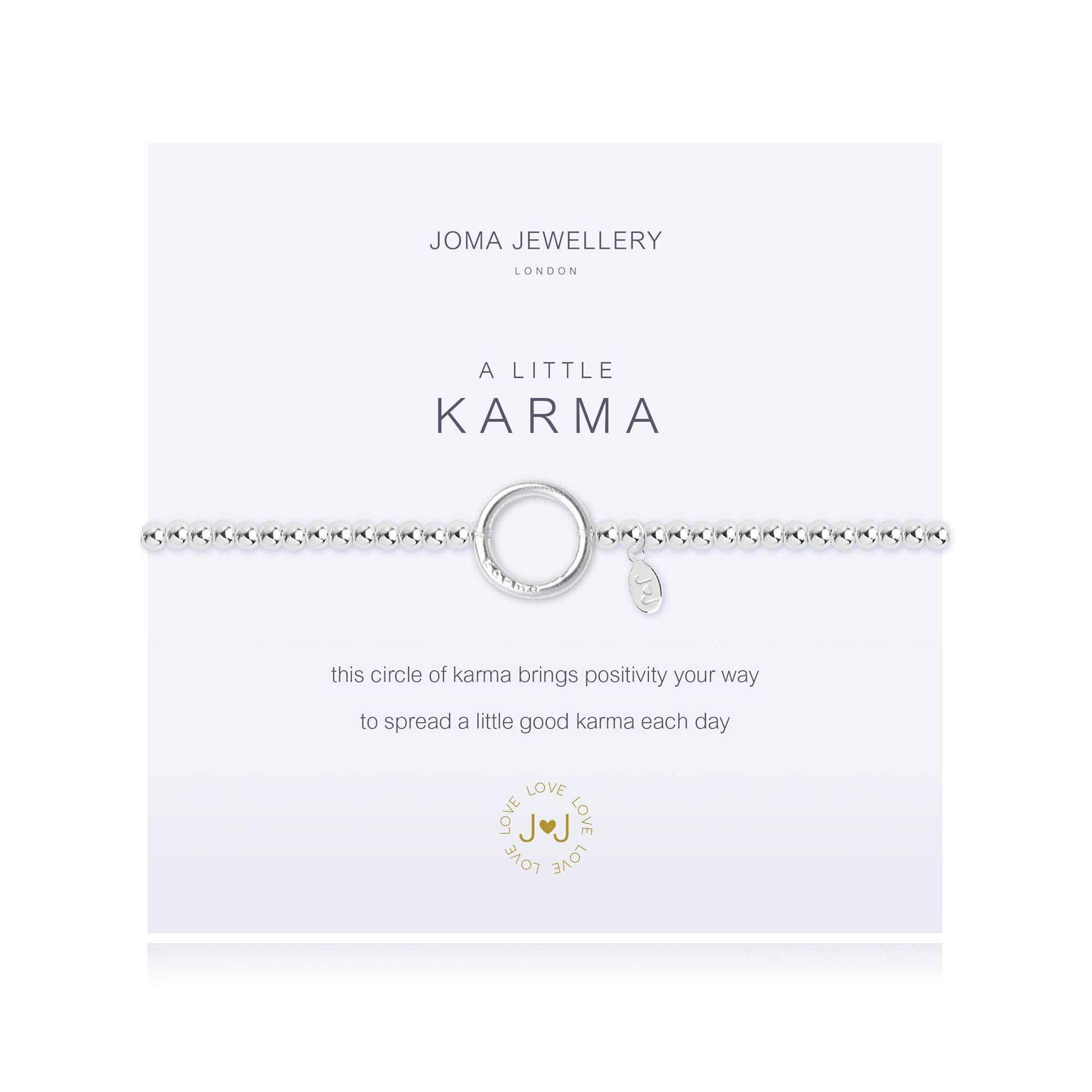 Joma Jewellery a Little Karma Bracelet