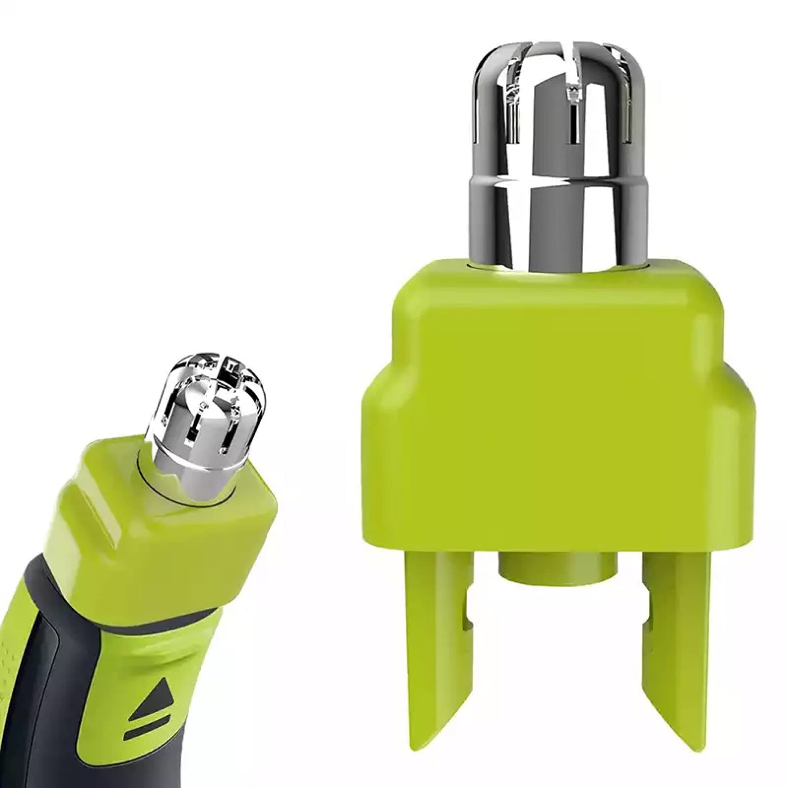 RE-WECHSEL フィリップス ワンブレード 鼻・耳刃対応 ワンブレード 片刃交換 フィリップス OneBlade プロシェーバー 専用ヘッド ステンレス交換 片刃 バリカン (1台)