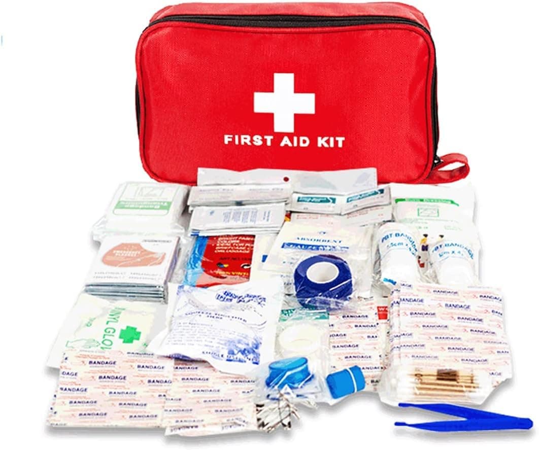 – First Aid Kit, 184 Pcs Travel Emergency Survival Kits Portable Outdoor Survival Disaster Earthquake Emergency Bags Big Capacity Home Car