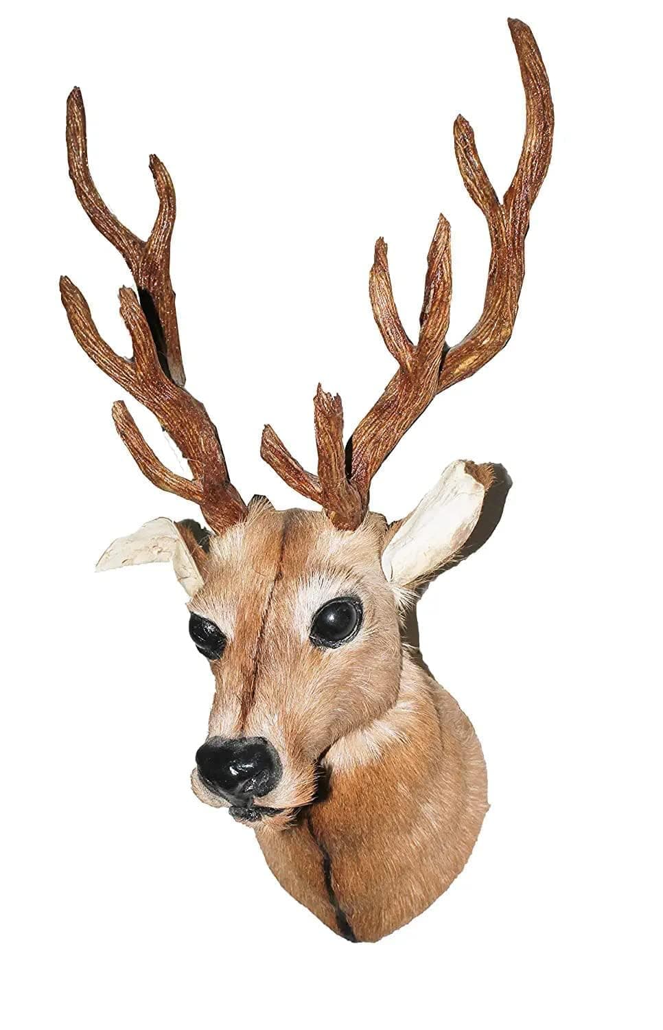- Wall Hanging Deer Head Showpieces for Home, Living Room, Balcony, Hotel, Restaurants Decoration and Wall Mounted - Home Decors Showpiece (Pack of 1)